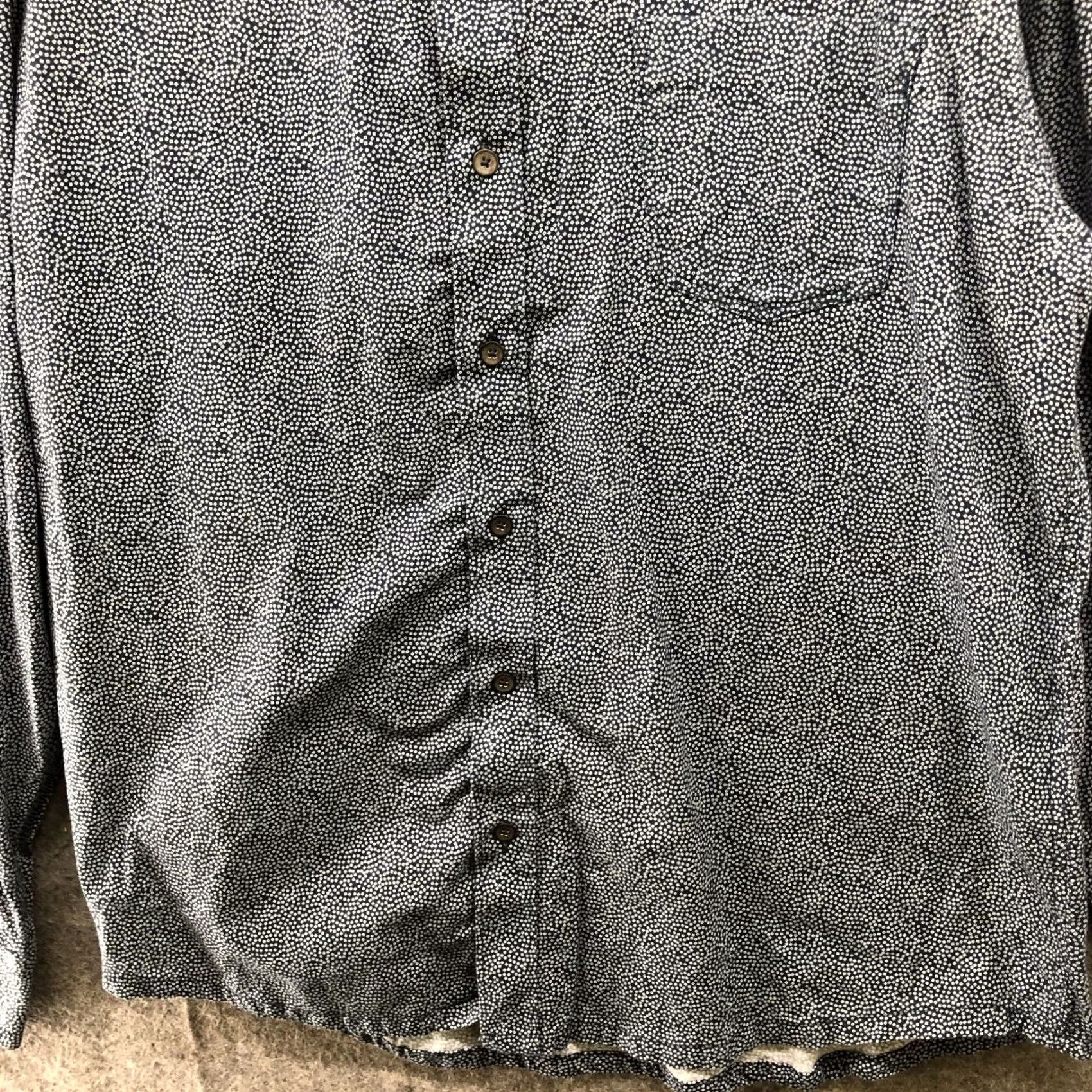 Vintage WRK The Reworked Shirt Mens XXL Blue Printed Long Sleeve Button Down Size US XXL / EU 58 / 5 - 6 Thumbnail