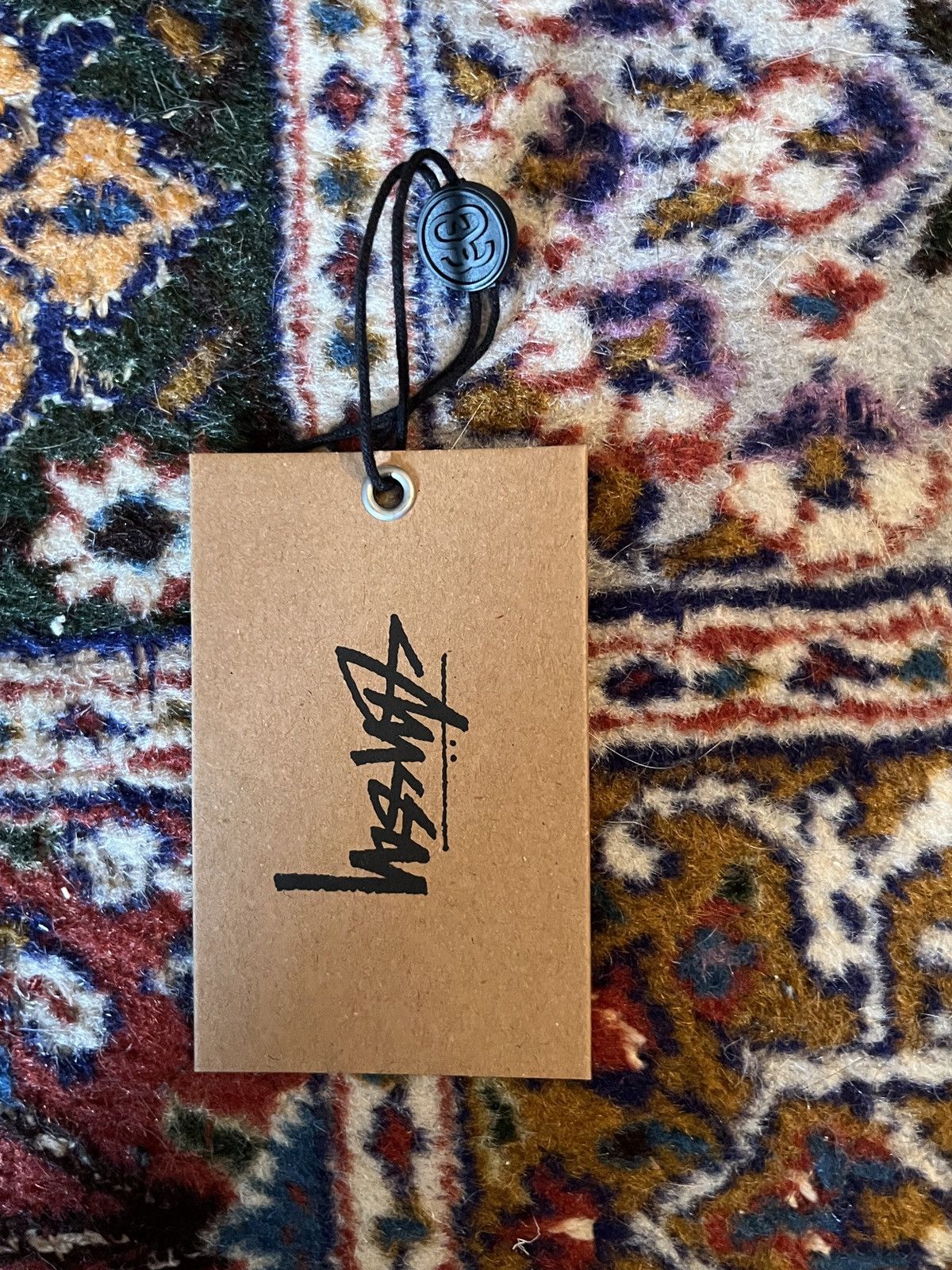 Stussy Stussy canvas side pouch-washed black | Grailed