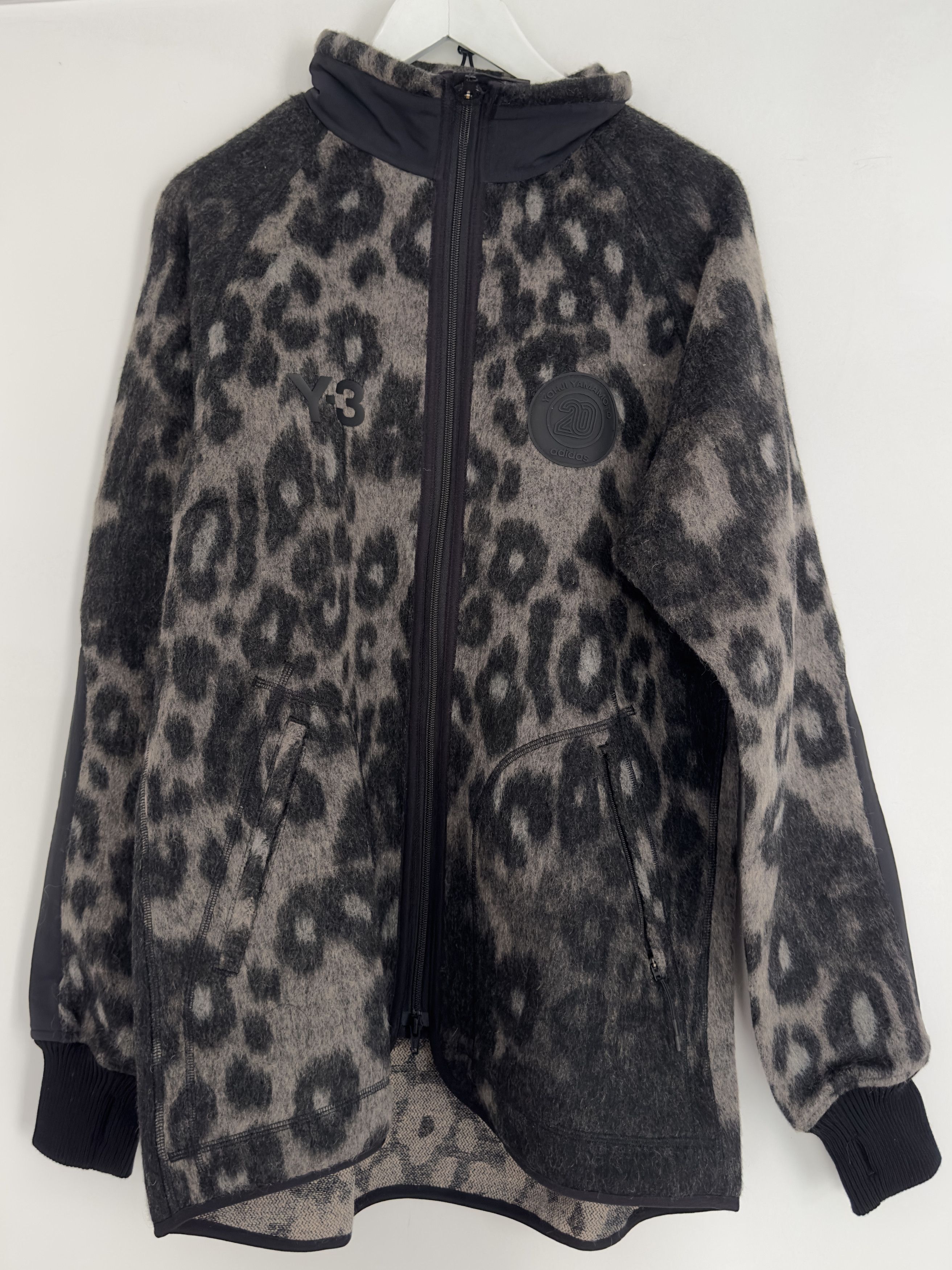 Y-3 Y-3 Yohji Yamamoto GREY Zip-up sweatshirt Size US XS / EU 42 / 0 - 2 Thumbnail