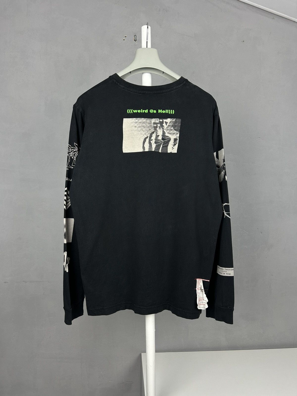 Diesel Diesel Graphic Long Sleeve Black Tiger Print Shirt Size L Size US L / EU 52-54 / 3 - 7 Thumbnail