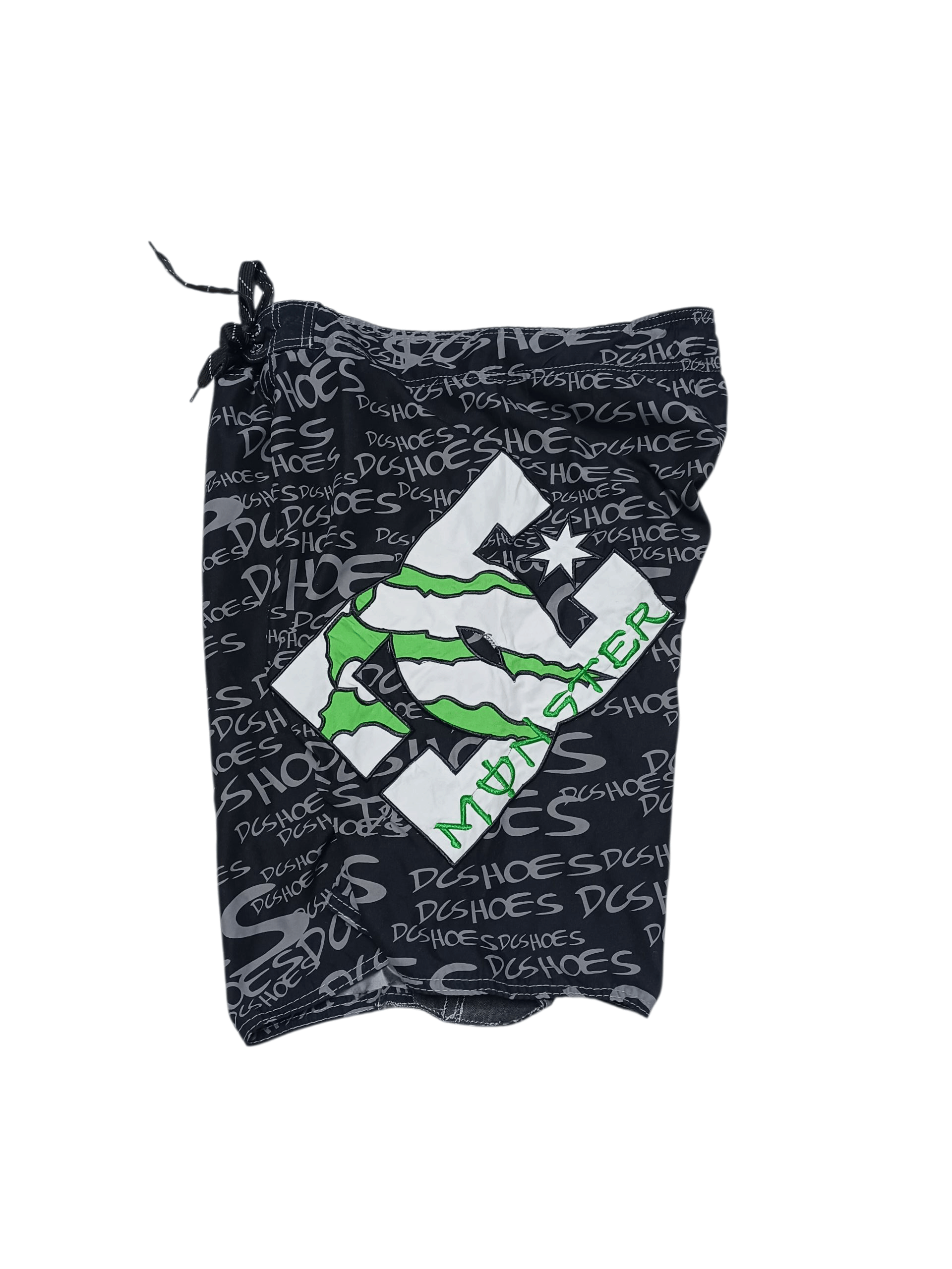 DC DC SHOES X MONSTER ENERGY STREETWEAR RAP SK8 RACING SHORTS Size US 34 / EU 50 - 2 Thumbnail