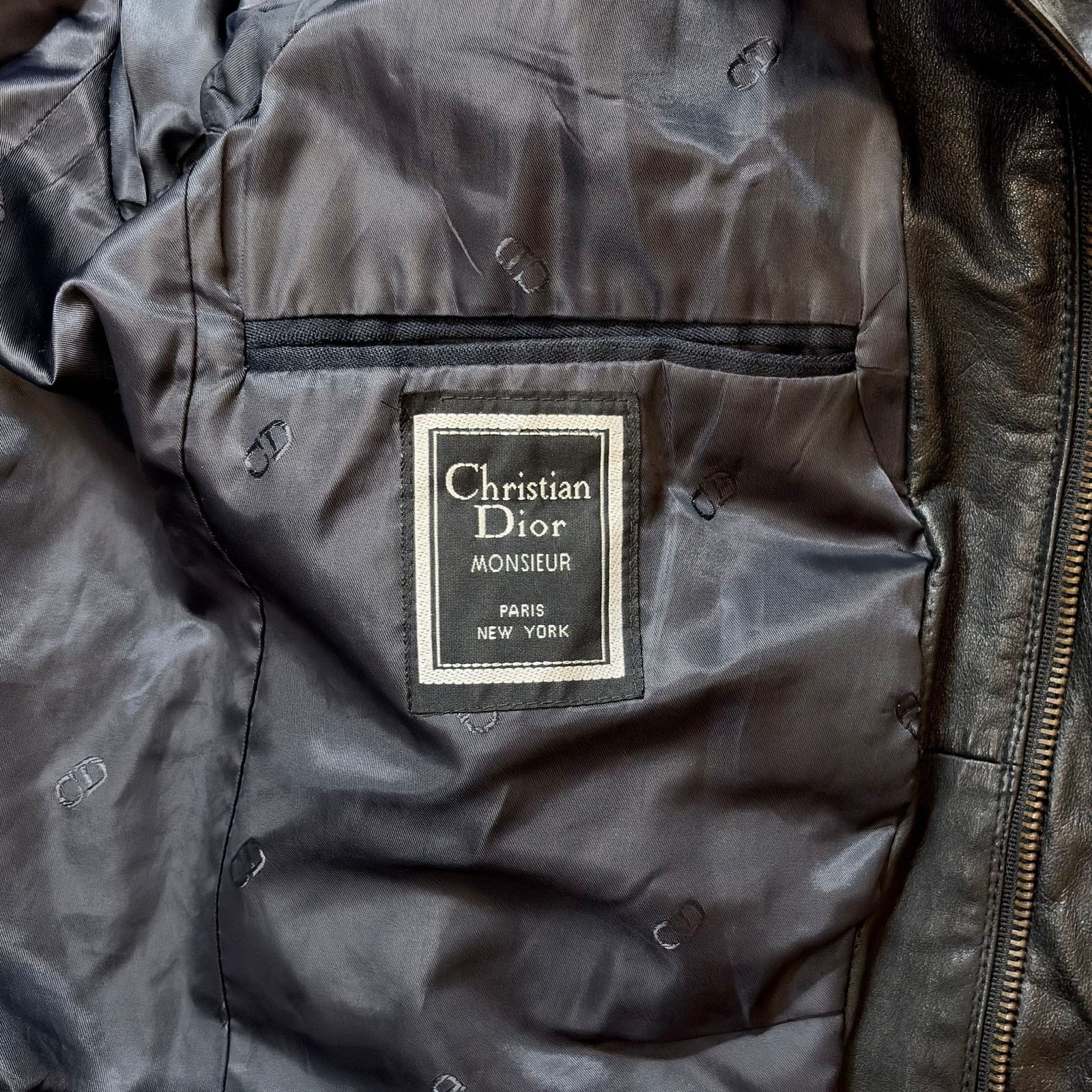 Christian Dior Monsieur Christian Dior Monsieur Leather Jacket Size US M / EU 48-50 / 2 - 3 Thumbnail
