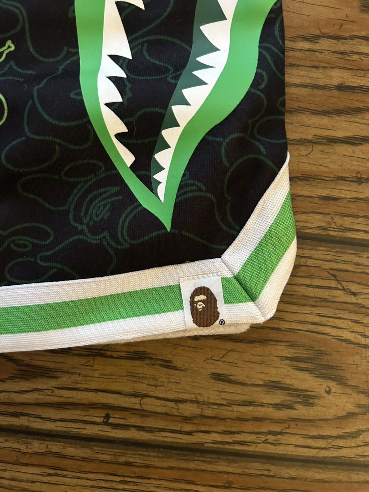 Bape Bape x Razer Collab Side Shark Sweat Shorts Size US 30 / EU 46 - 8 Thumbnail