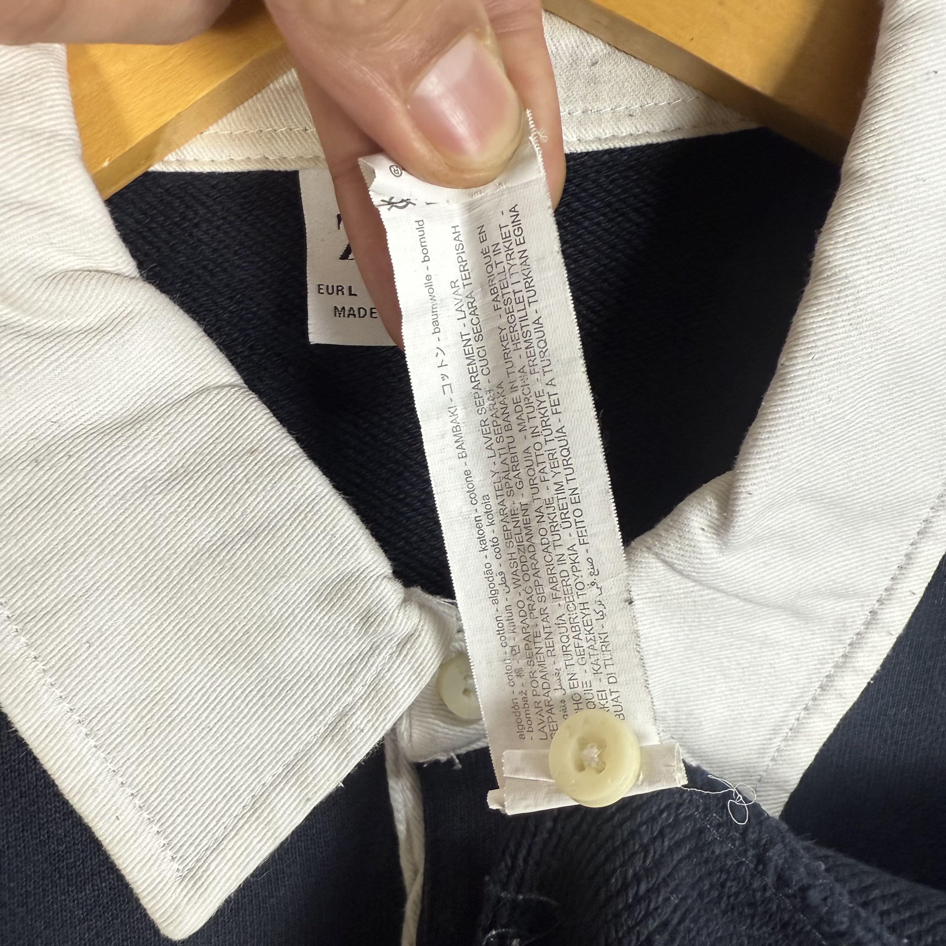 Zara Zara Collared Sweatshirt Crewneck Half Button Size US L / EU 52-54 / 3 - 5 Thumbnail