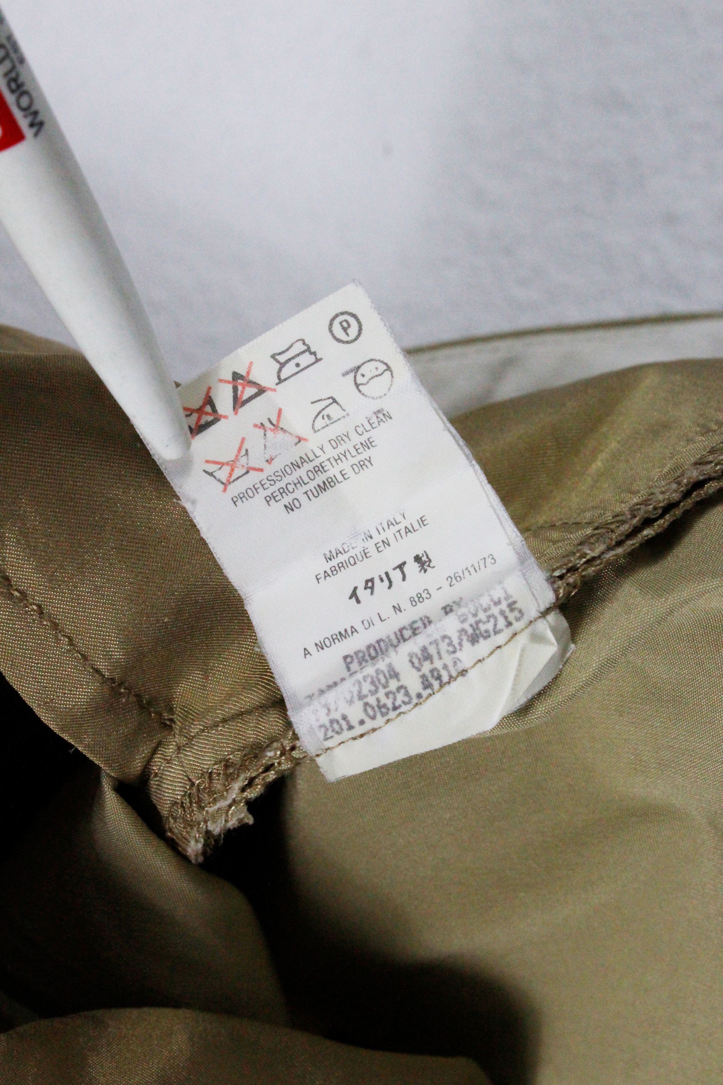 Gucci × Tom Ford Archive Gucci by Tom Ford Silk Nylon Track Pants Trousers Size 28" / US 6 / IT 42 - 11 Thumbnail