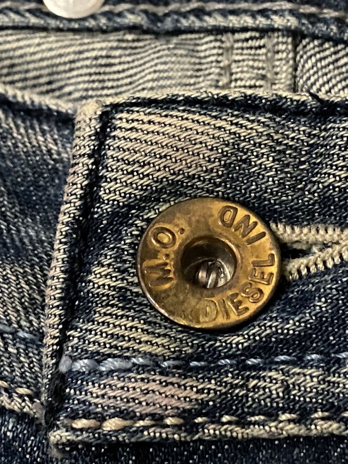 Diesel Men Diesel Industry Larkee Jean Selvedge Distressed Wash e' Size US 30 / EU 46 - 17 Thumbnail