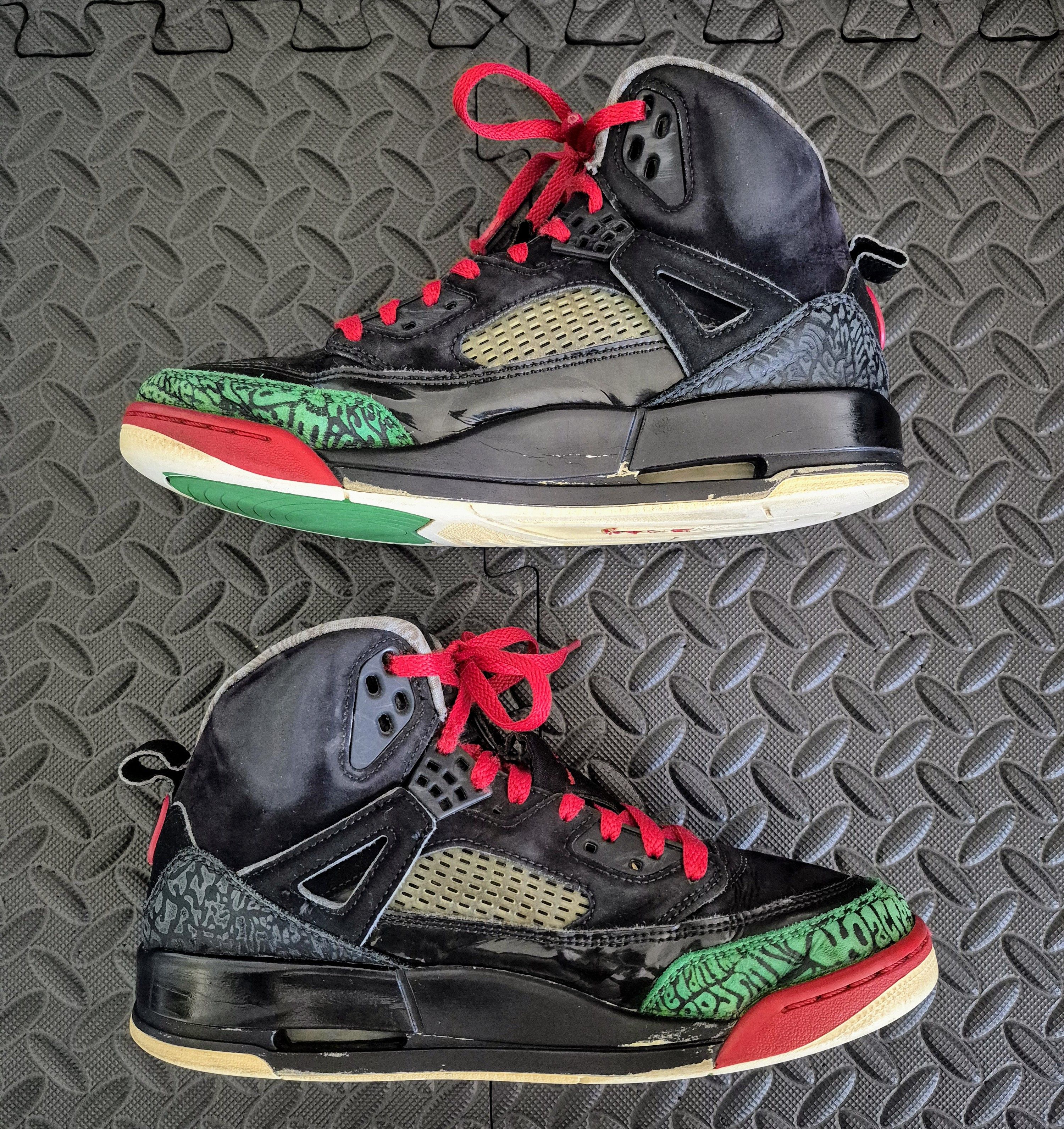 Jordan Brand Size 8.5M - Jordan Spizike Black Varsity Red (2017) Size US 8.5 / EU 41-42 - 2 Thumbnail