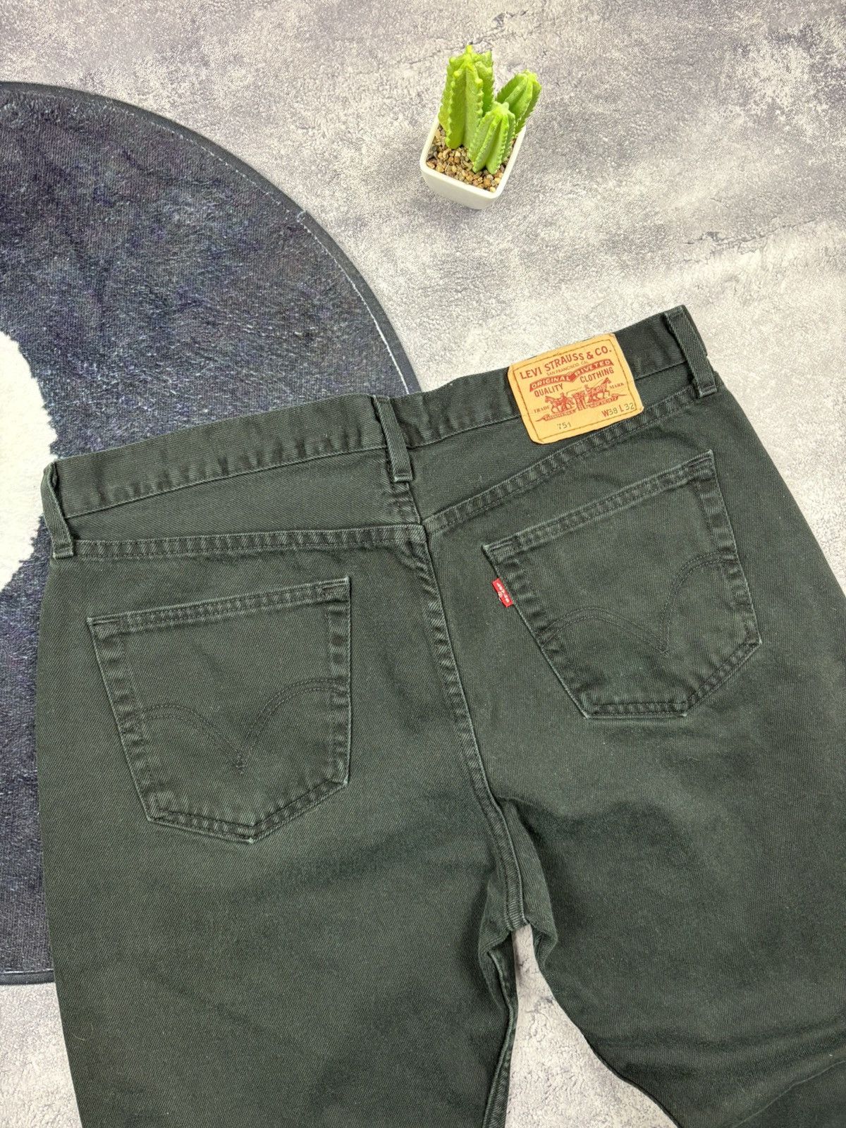 Levi's LEVIS Vintage Black Denim Baggy Jeans Pants Streetwear Hype Size US 38 / EU 54 - 4 Thumbnail