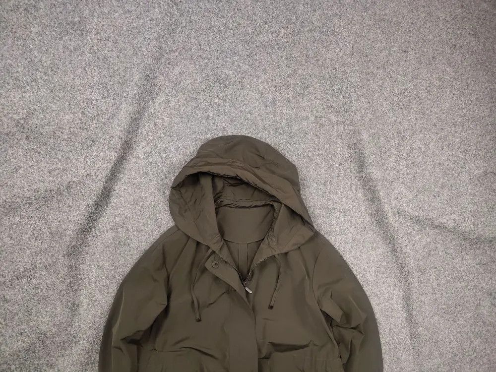 Max Mara 'S Max Mara Italy Design long khaki raincoat hooded Jacket Size M / US 6-8 / IT 42-44 - 1 Thumbnail