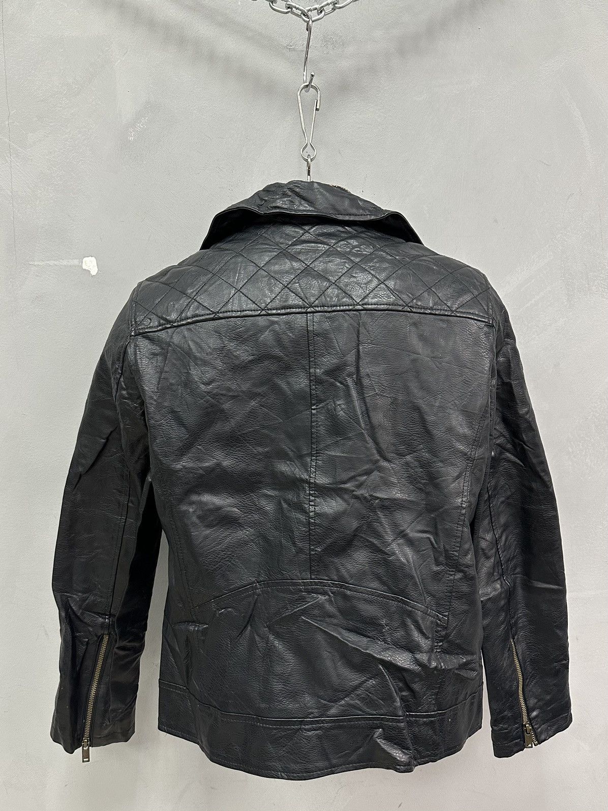Universal Works Vintage Leather Jacket Y2k Cropped Bomber Rare Rick Owens Size US M / EU 48-50 / 2 - 6 Thumbnail