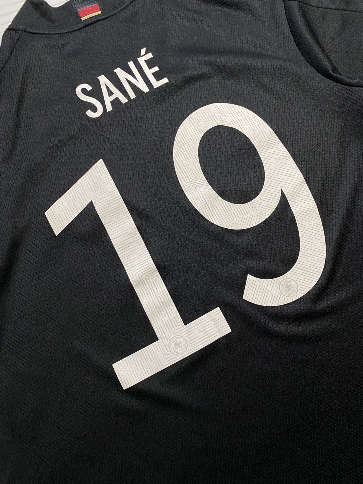 Adidas Adidas Germany 2020 Away #19 Leroy Sane soccer y2k jersey Size US XL / EU 56 / 4 - 14 Thumbnail