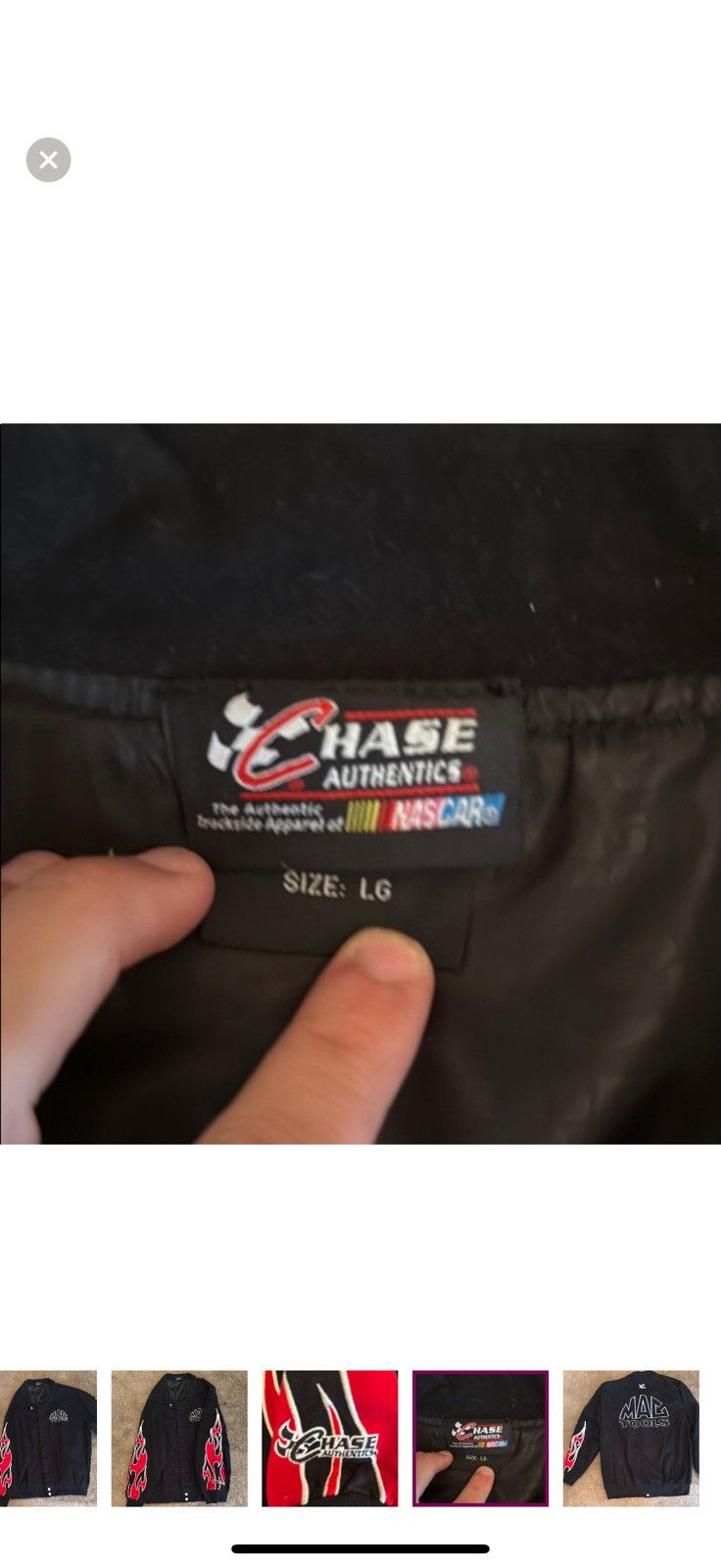 Chase Authentics Chase Authentics MAC Nascar Jacket Size US XL / EU 56 / 4 - 5 Thumbnail
