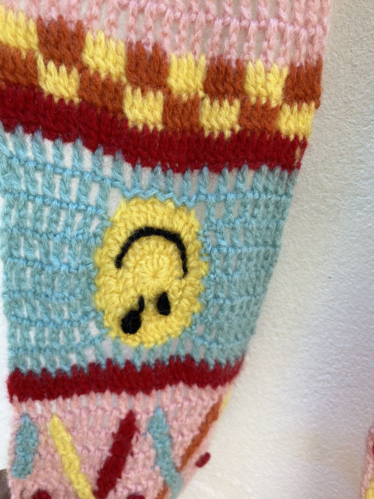 Hysteric Glamour Hysteric Mini Colorful Floral Knit Scarf Size ONE SIZE - 8 Thumbnail