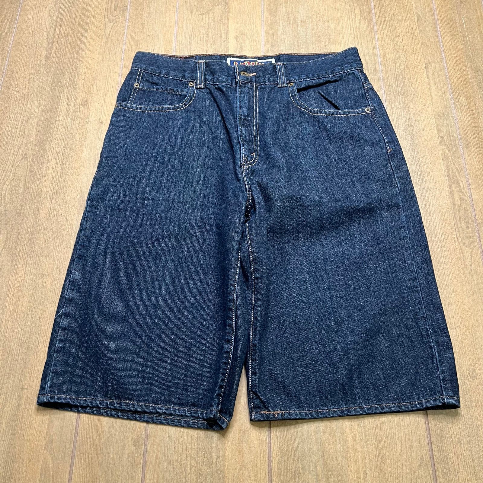 Levi's Vintage Levi's 579 Baggy Jean Shorts Mens 34 Blue Denim Y2K Size US 34 / EU 50 - 1 Thumbnail