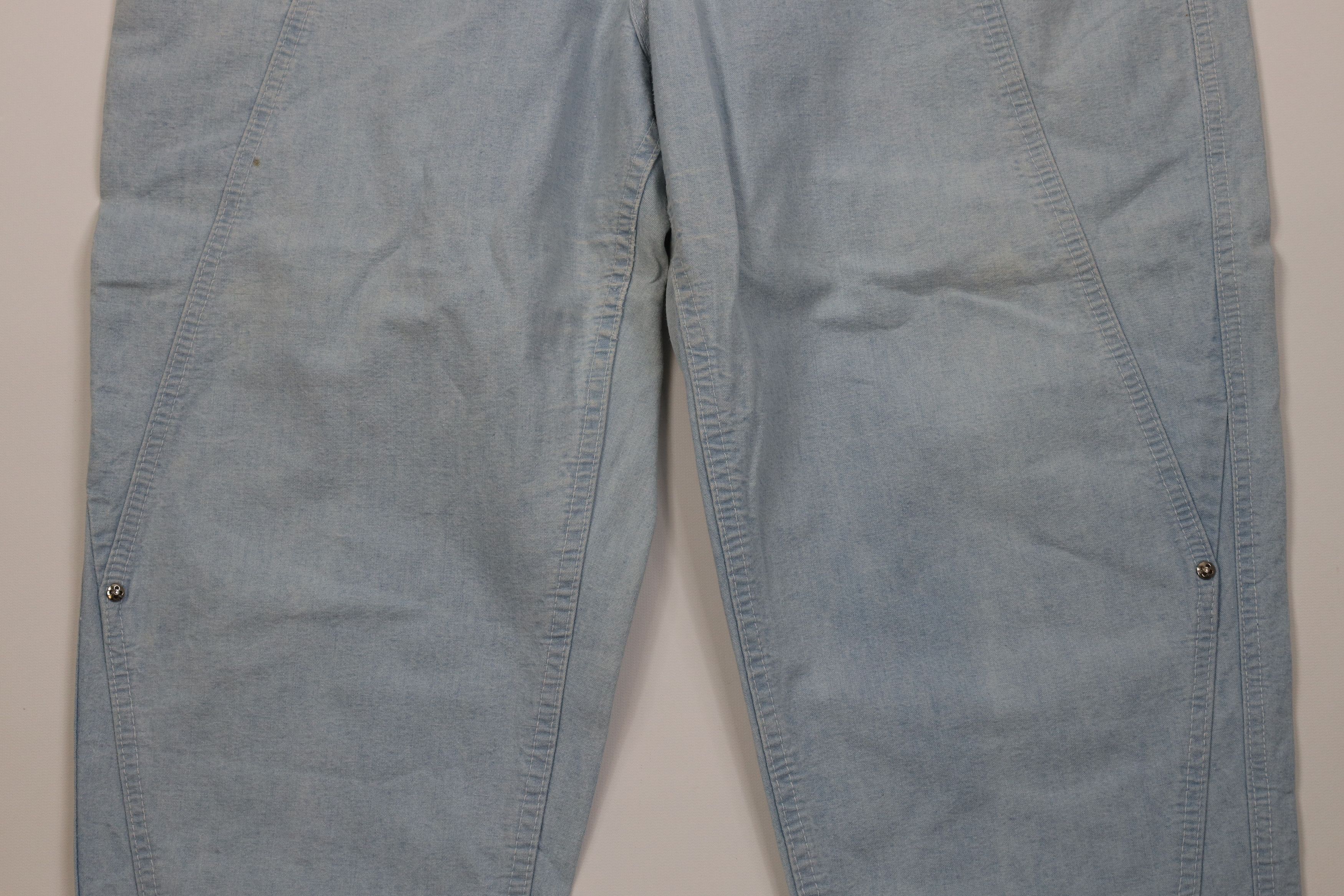 Lee Vintage 70s 80s Lee Relaxed Tapered Leg Jeans Blue USA Size 38" / US 16 / IT 52 - 3 Thumbnail