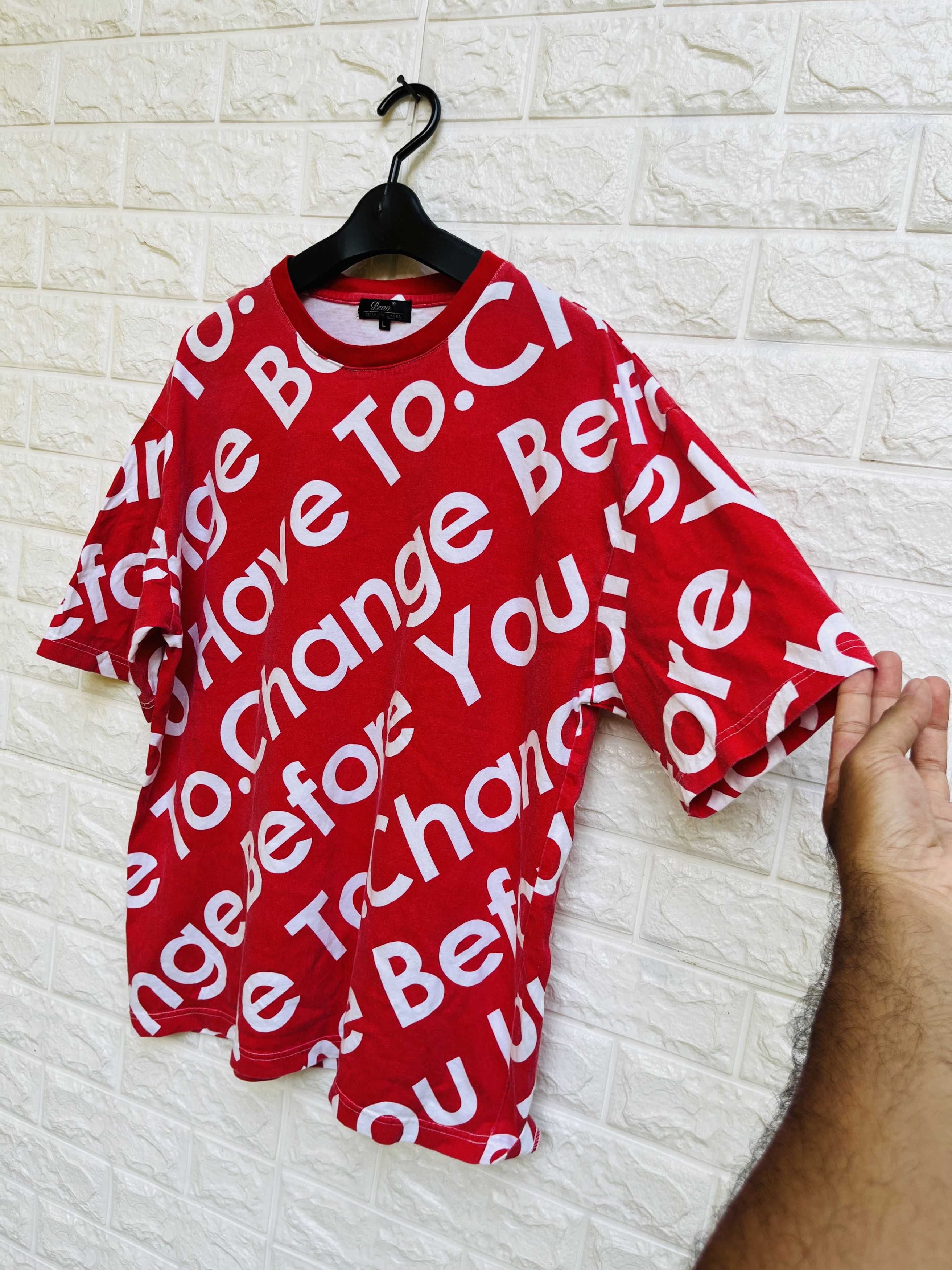 Japanese Brand × Vintage Vintage Beno Japanese Designer Fashion Style Shirt Size US L / EU 52-54 / 3 - 5 Thumbnail
