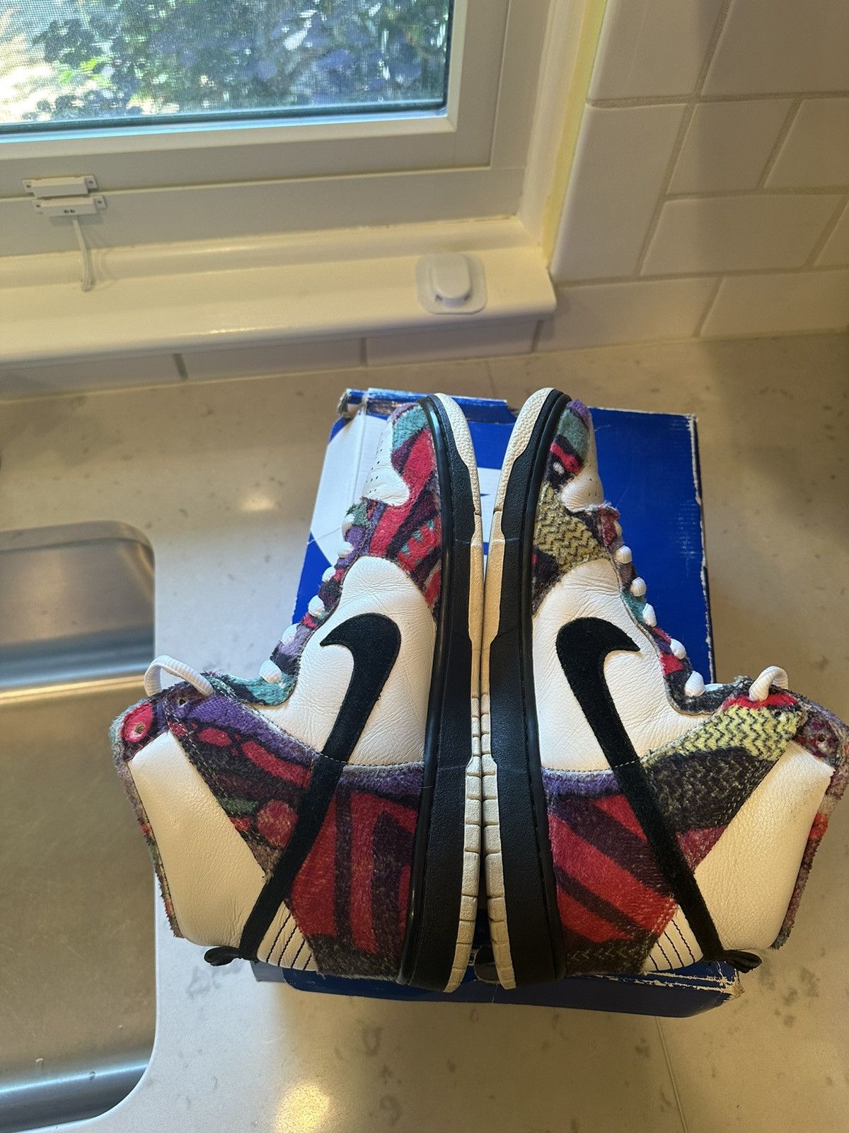Nike *FINAL PRICE* Huxtable Nike SB Dunk High (2010) Size US 11.5 / EU 44-45 - 5 Thumbnail