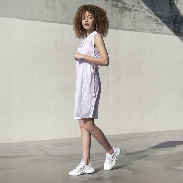 Adidas Adidas x Fiorucci FL4140 Retro Dress White ( M ) Size M / US 6-8 / IT 42-44 - 1 Thumbnail