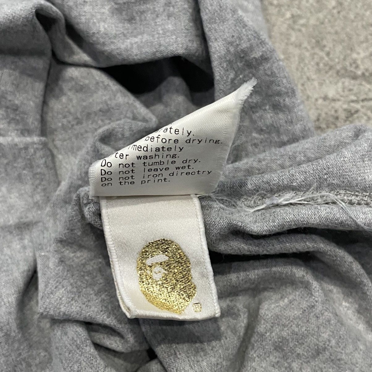 Bape Bape Long Tshirt I Love BA Size S / US 4 / IT 40 - 6 Thumbnail