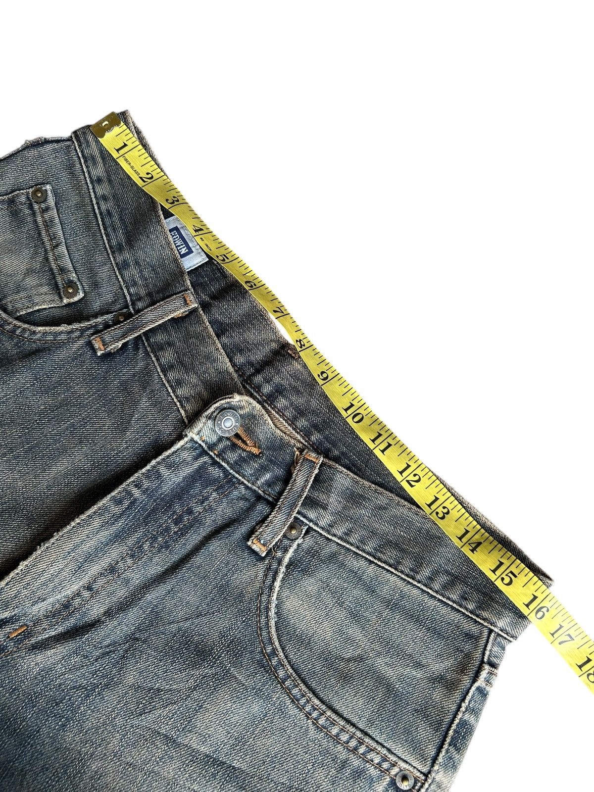 Japanese Brand × Kapital × Vintage Rusty Edwin Vintage Distressed Denim Jeans Size US 32 / EU 48 - 13 Thumbnail