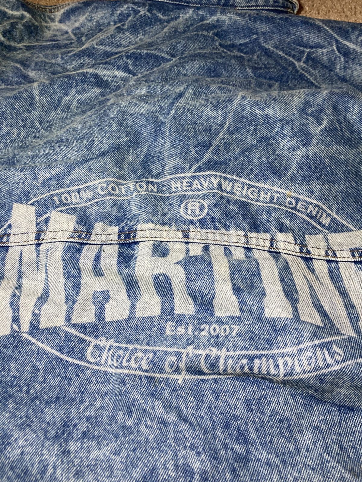 Martine Rose SS21 Martine Rose Acid Wash Conjoined Denim Jacket Twin 2021 Size US S / EU 44-46 / 1 - 11 Thumbnail