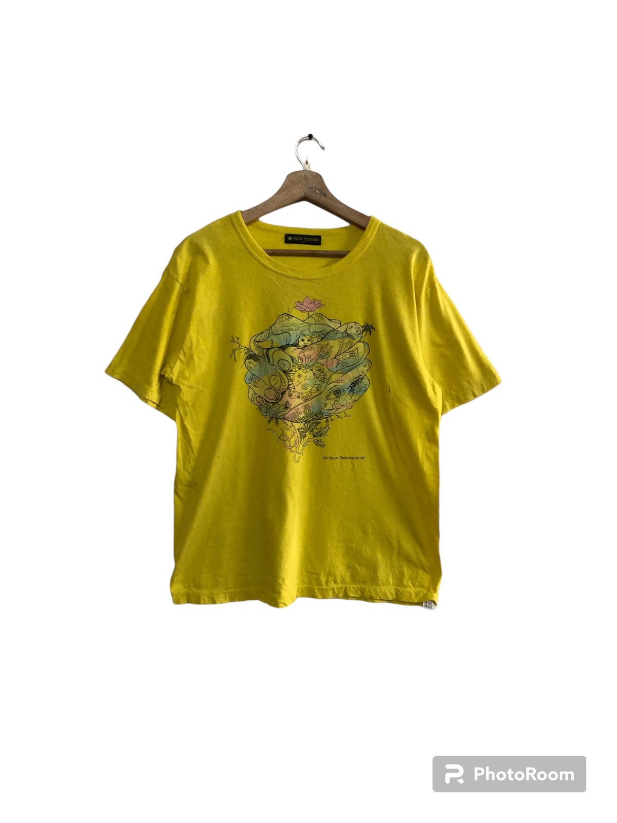 Japanese Brand × Vintage Vintage 90’s 24hour Television shirt Size US L / EU 52-54 / 3 - 1 Thumbnail
