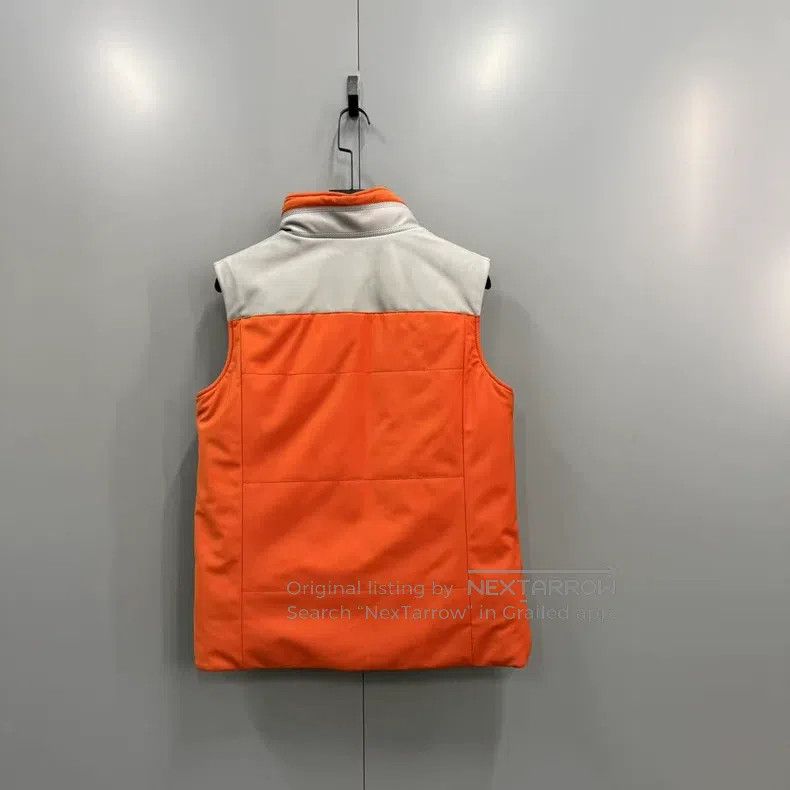 Hermes Hermes Gray and Orange Colorblock Collared Vest Size XS / US 0-2 / IT 36-38 - 8 Thumbnail