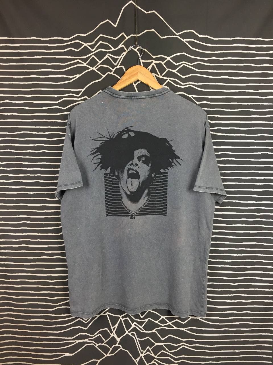 Band Tees Yungblud Deadhappy Logo Music Merch Charcoal Grey Tee Size US S / EU 44-46 / 1 - 2 Thumbnail