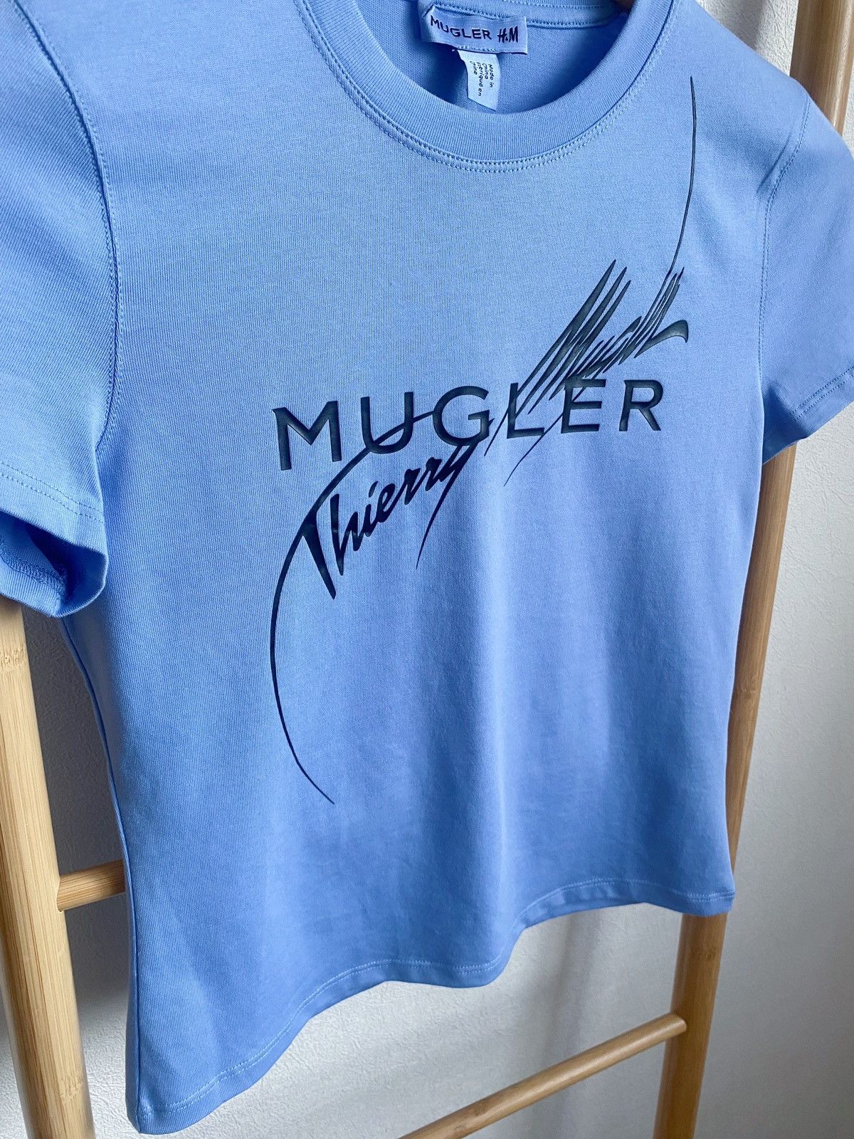 H&M × Mugler × Thierry Mugler Mugler x H&M Printed Fitted T-Shirt Size L Size L / US 10 / IT 46 - 16 Thumbnail