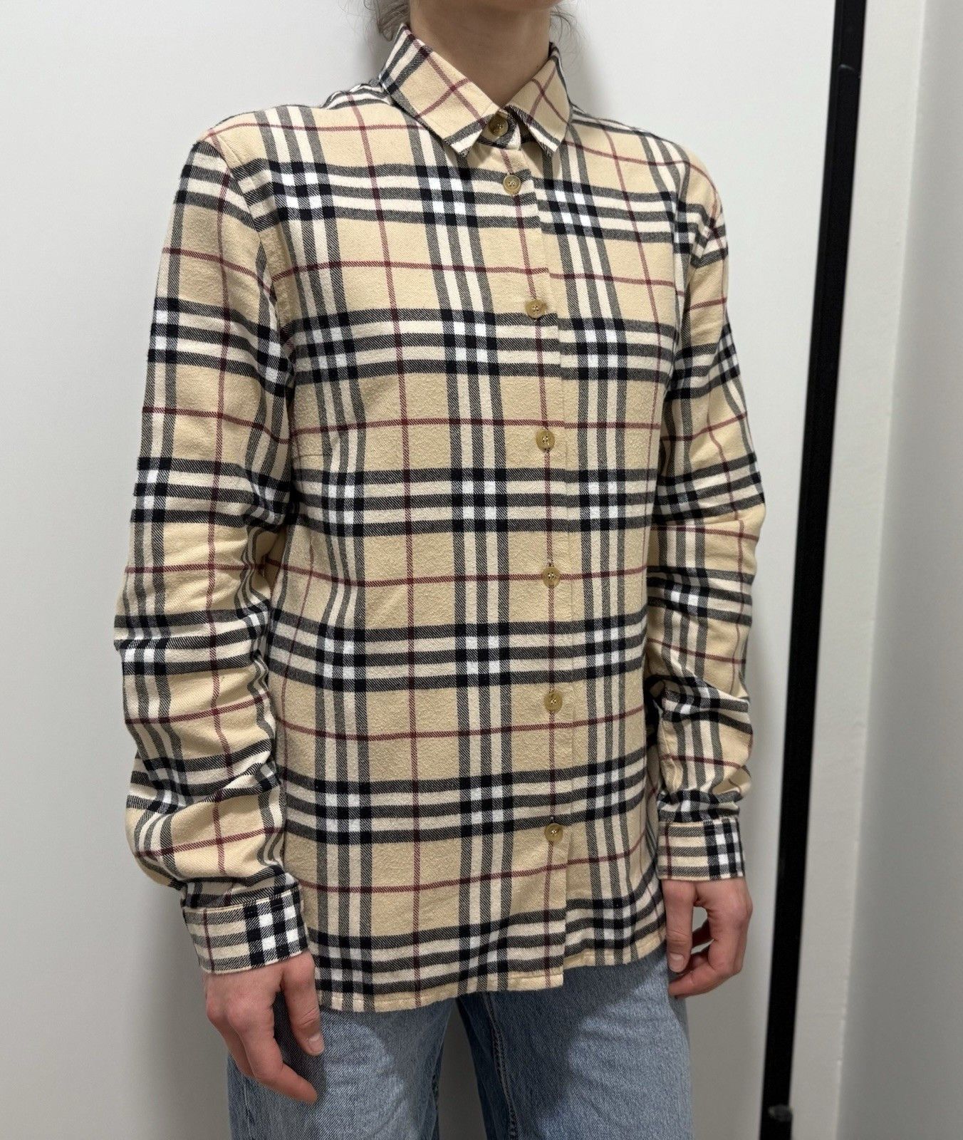 Burberry Vintage Burberry London Shirt Nova Check Long Sleeve y2k Size XL / US 12-14 / IT 48-50 - 3 Thumbnail