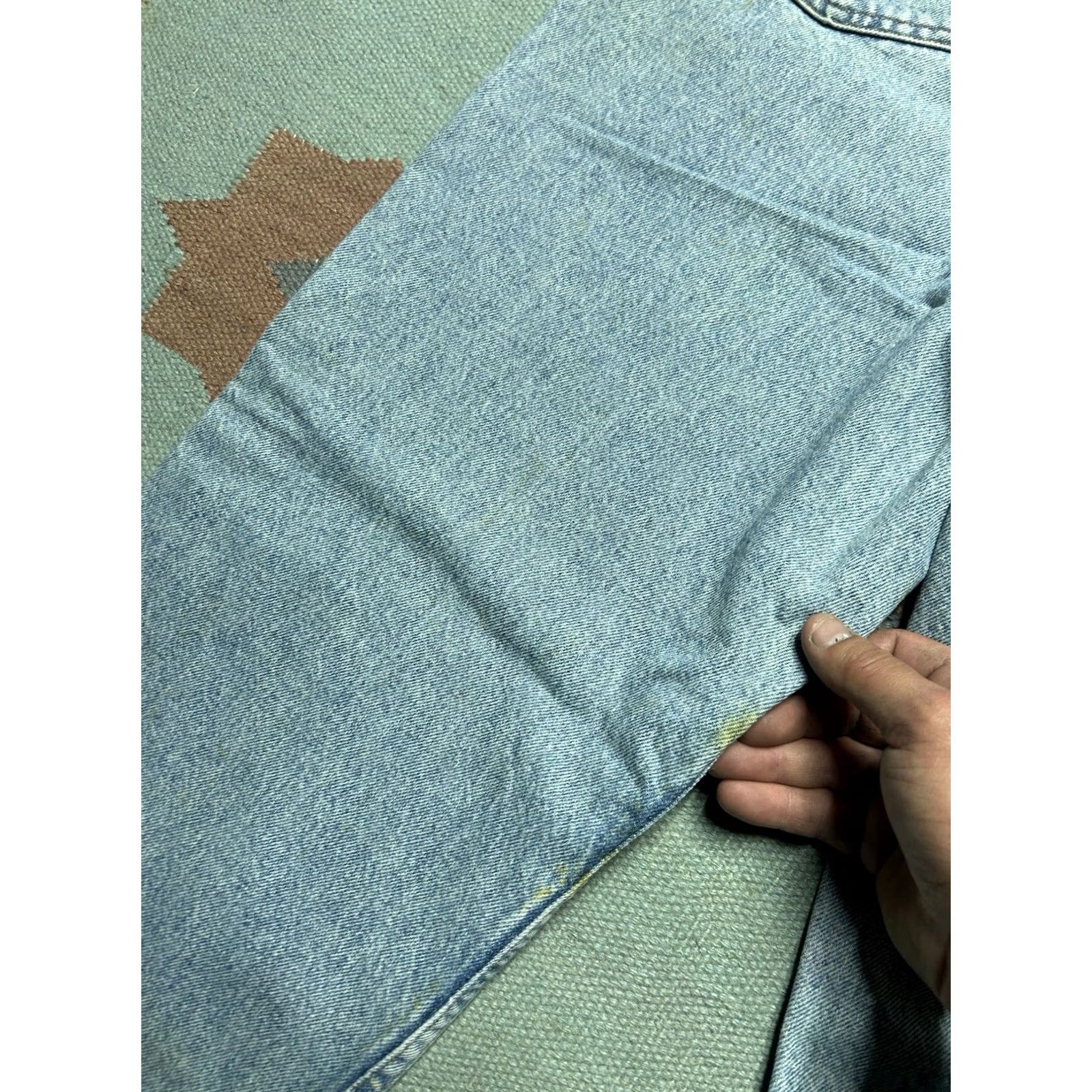Levi's Vintage 90s Levi’s 550 jeans relaxed fit light wash orange tab 36x33 Size US 36 / EU 52 - 4 Thumbnail