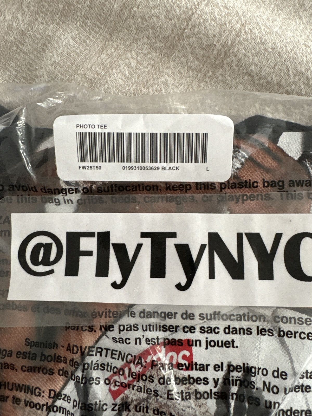 Supreme Supreme playboi carti tee size Large black Size US L / EU 52-54 / 3 - 2 Thumbnail