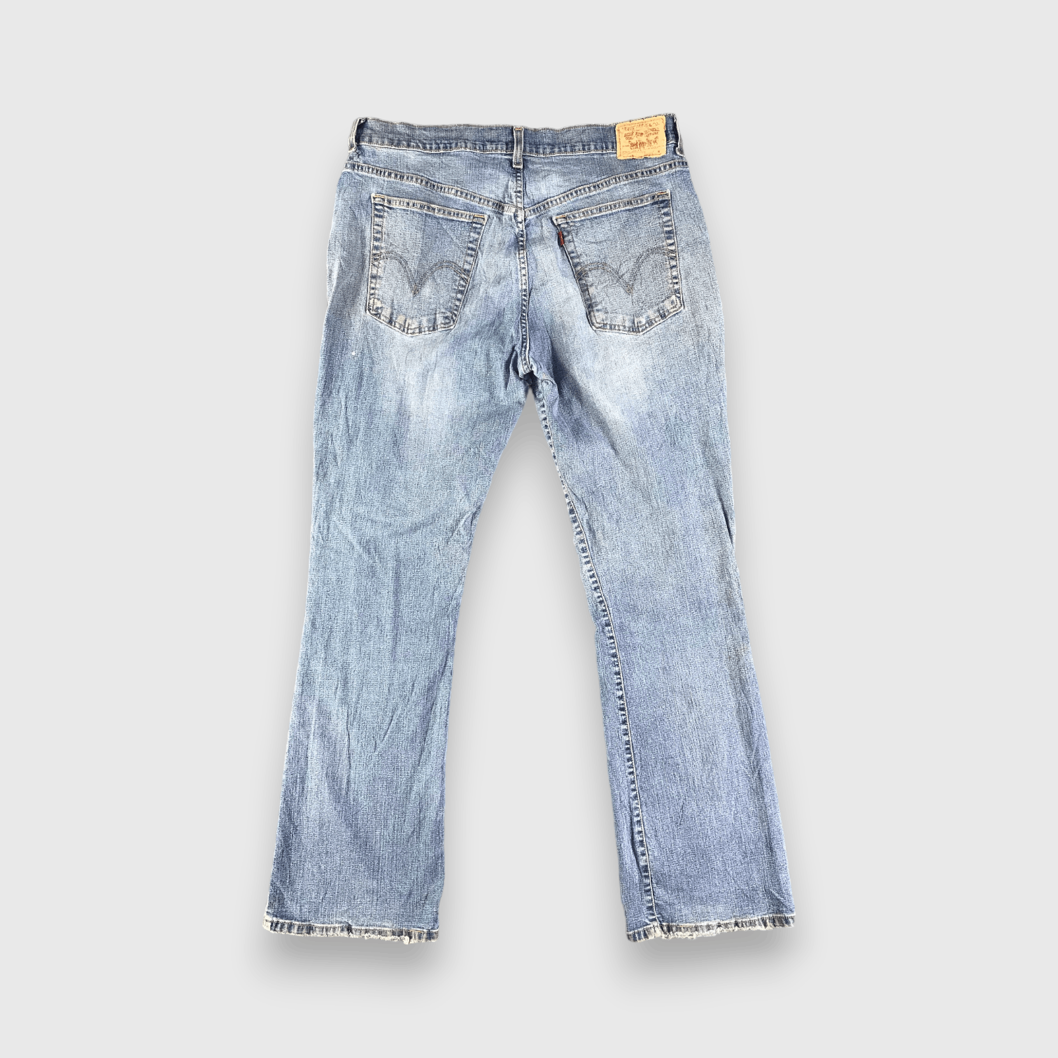 Levi's Vintage Blue Wash Levis 515 Jeans-J3090 Size US 35 - 2 Thumbnail