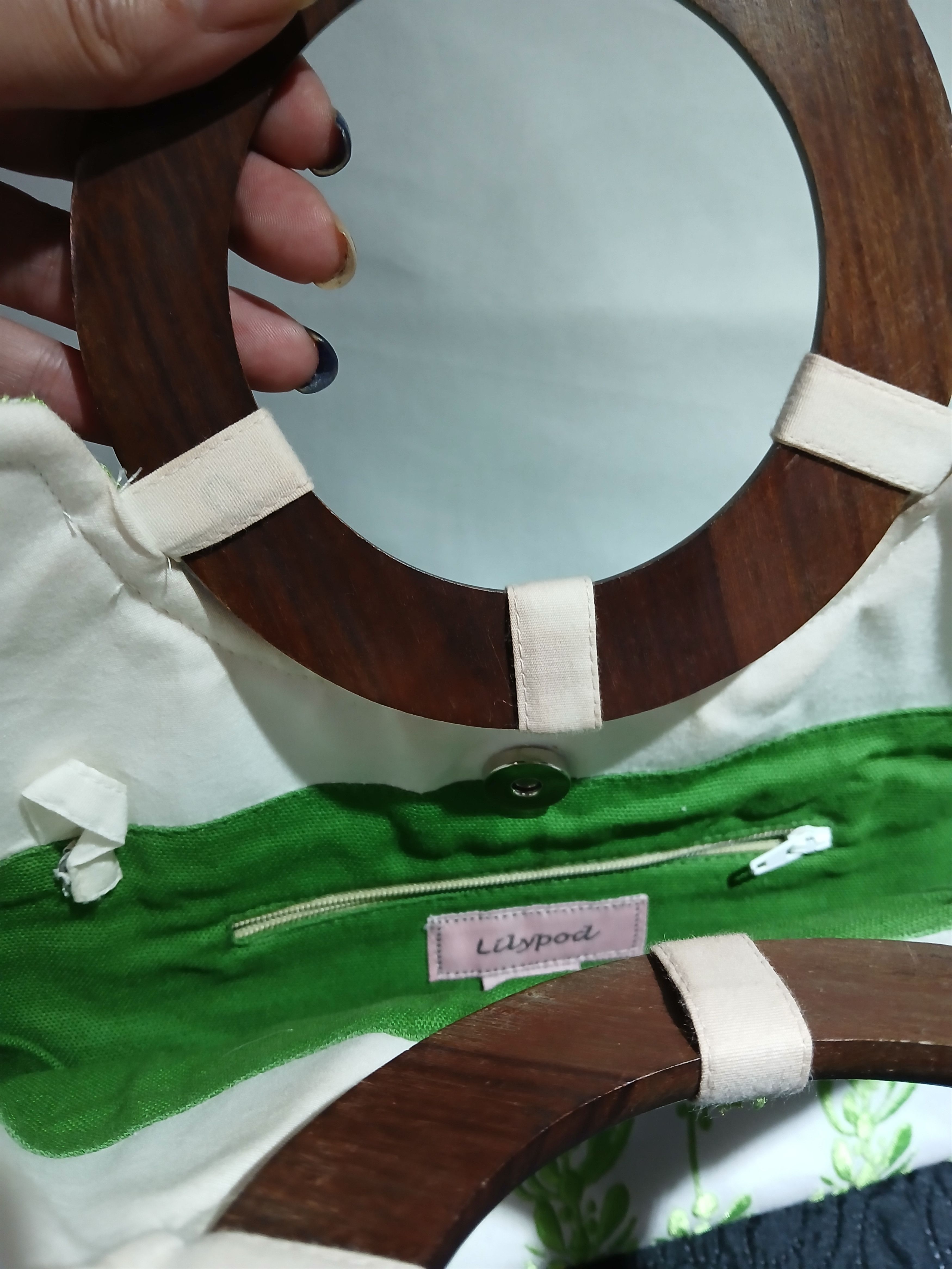 Other Lilypod white canvas hand bag Size ONE SIZE - 3 Thumbnail