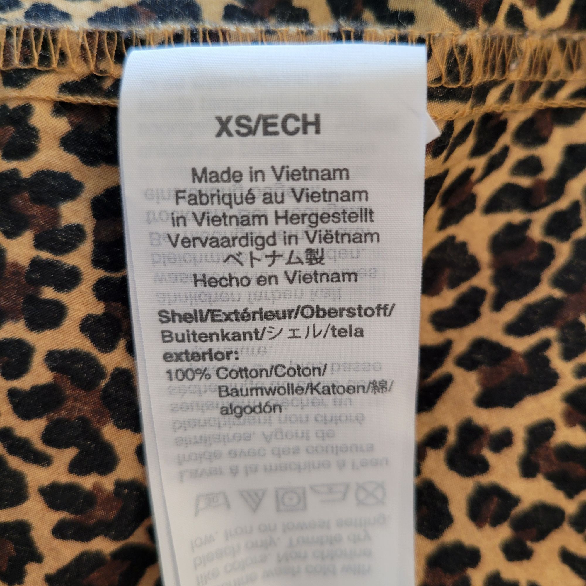 J.Crew J Crew Leopard Print Button Up Shirt XS Cotton Business Care Size XS / US 0-2 / IT 36-38 - 6 Thumbnail