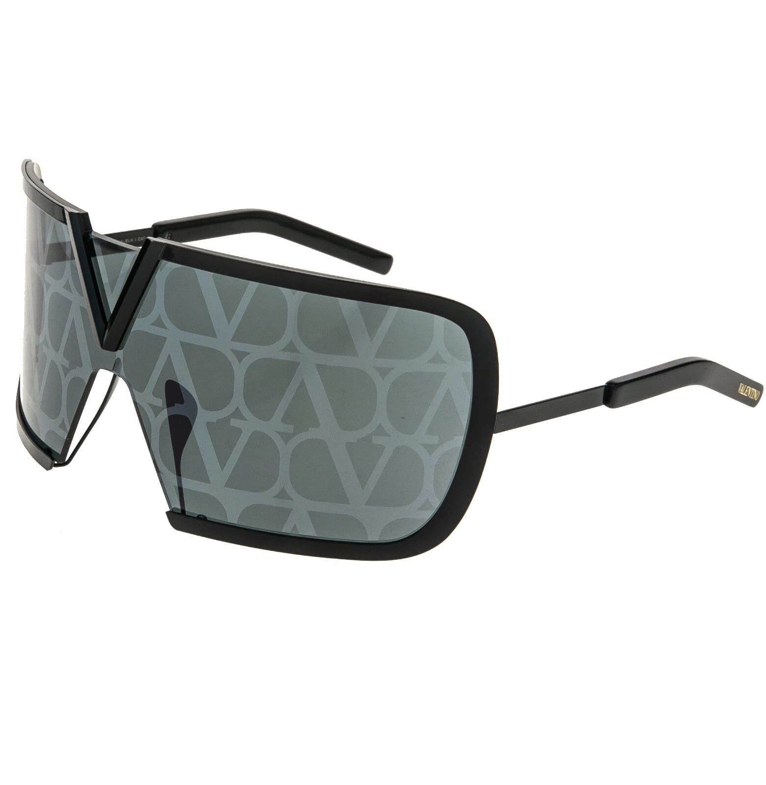 Valentino VALENTINO V Romask VLS120 Black Mirror VLS 120D Sunglasses Size ONE SIZE - 9 Thumbnail
