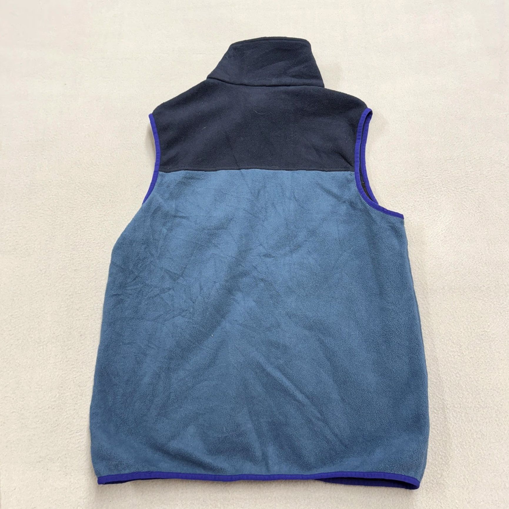Patagonia Patagonia Synchilla Fleece Vest Mens Large Blue Navy Zip Pockets Outdoor Size US L / EU 52-54 / 3 - 5 Thumbnail