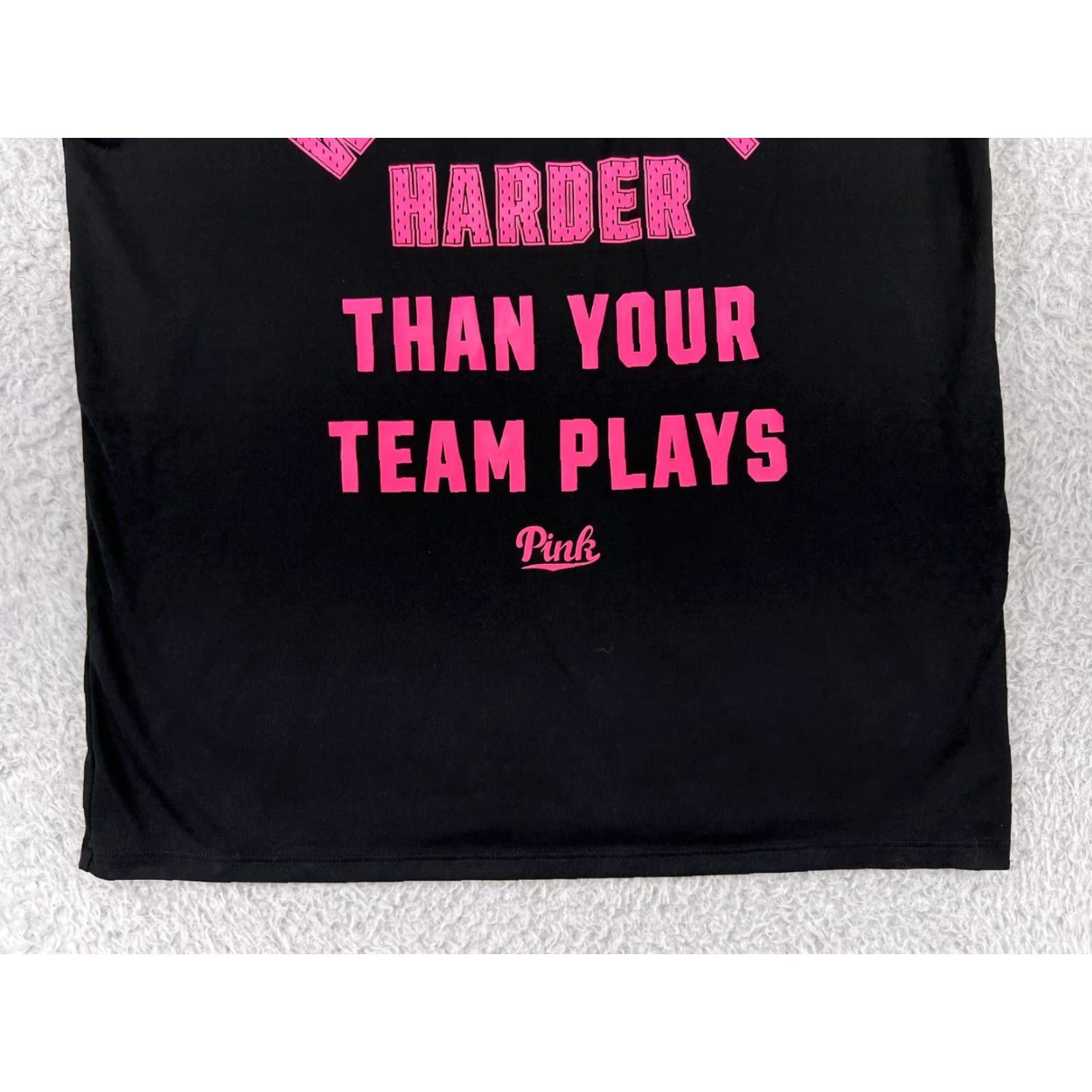 Victoria's Secret Victorias Secret Shirt Women Black Small Tank Sleeveless Tailgate Party Poly Size S / US 4 / IT 40 - 6 Thumbnail