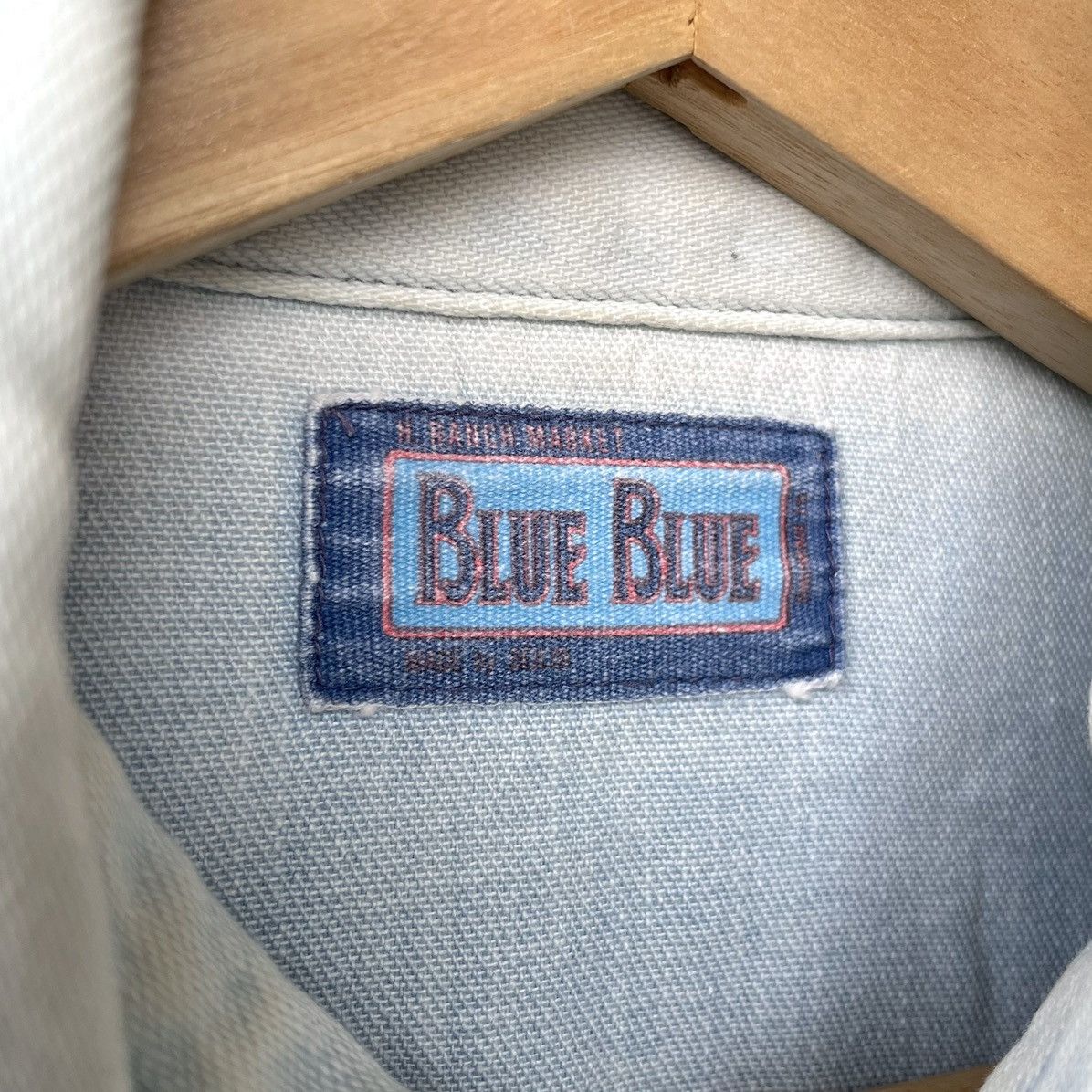 Blue Blue Japan Blue Blue Japan H.R Market WMN Denim Western Shirt Size M / US 6-8 / IT 42-44 - 7 Thumbnail