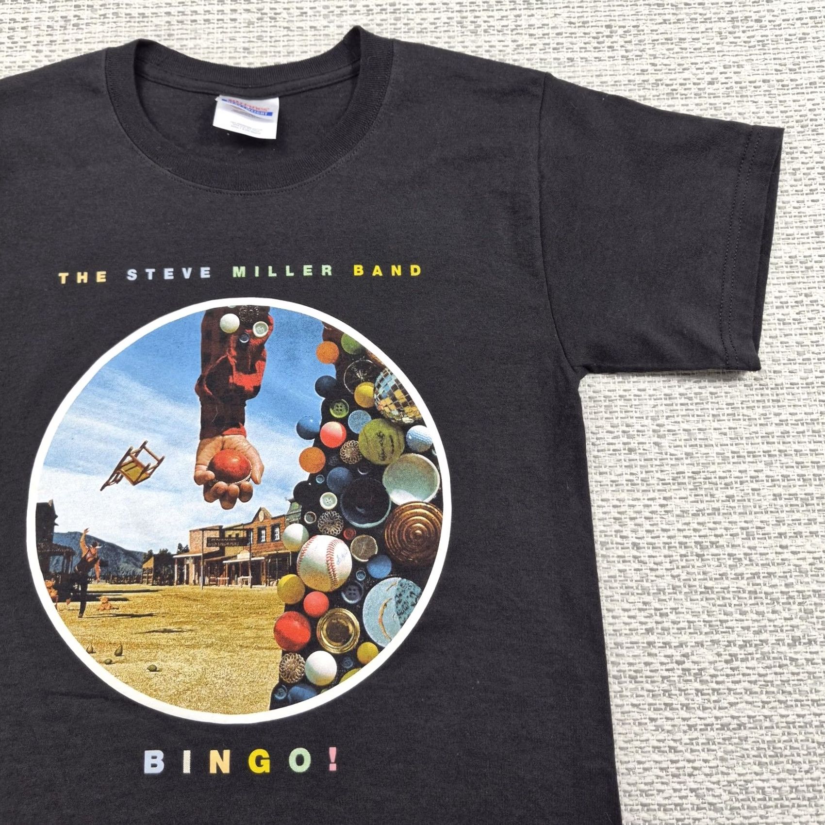 Hanes Steve Miller Band Shirt Mens Small Black Bingo Tour 2010 Graphic Tee Hanes Size US S / EU 44-46 / 1 - 4 Thumbnail