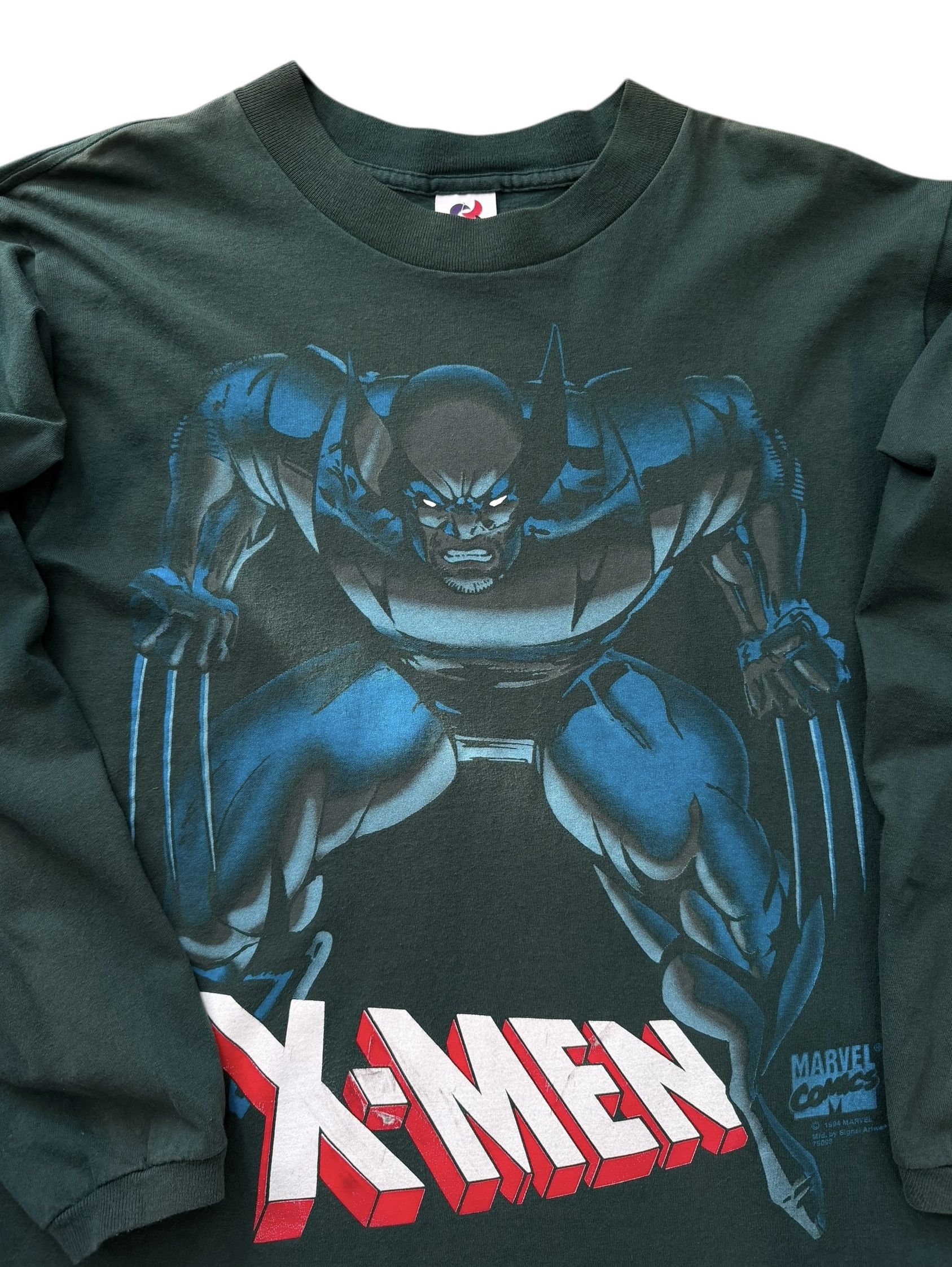 Vintage 1994 Marvel Comics X-Men Wolverine Long Sleeve Tee - www 