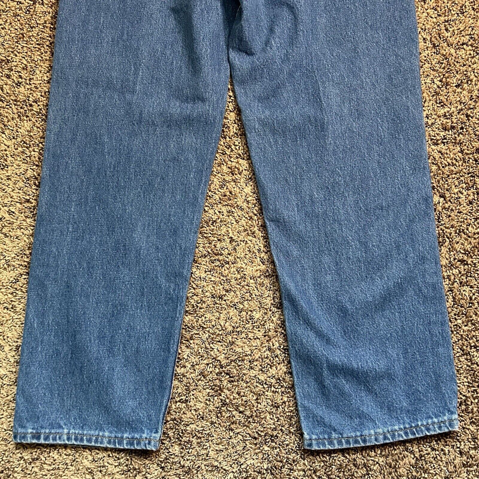 Carhartt Carhartt B160 DST Jeans 36x30 Relaxed Fit Straight Leg Denim Size US 36 / EU 52 - 9 Thumbnail