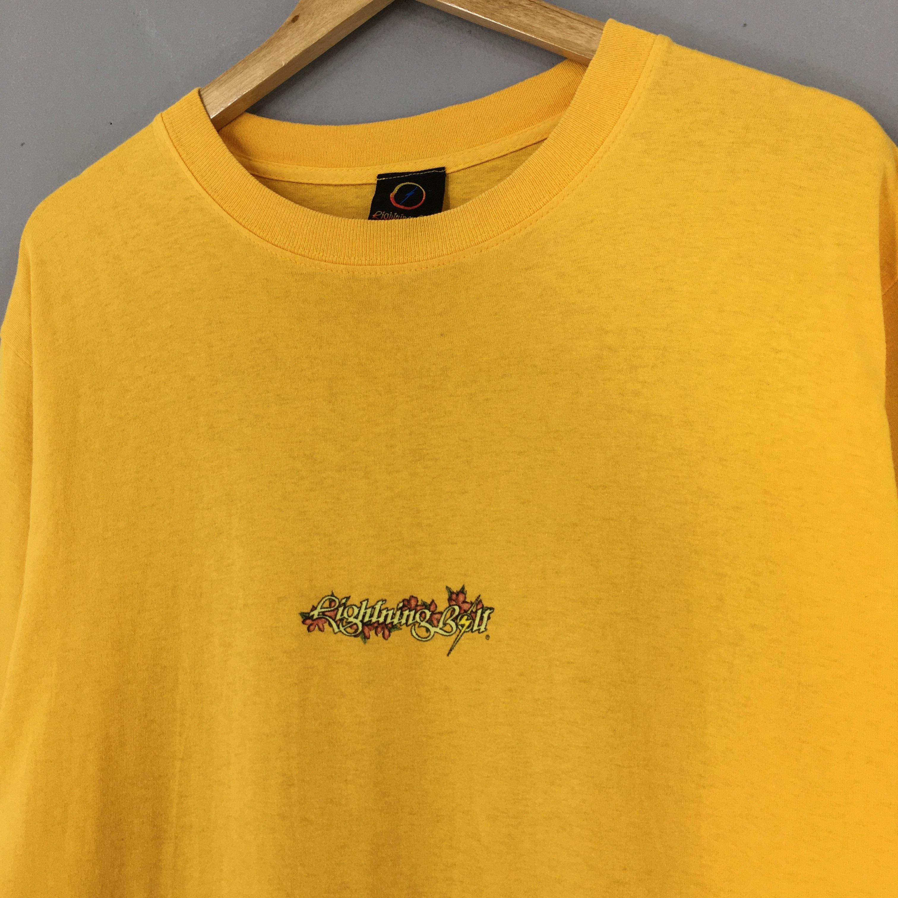 Lightning Bolt Vintage 90's Lightning Bolt Ocean Wave Surfing T shirt Size US L / EU 52-54 / 3 - 6 Thumbnail