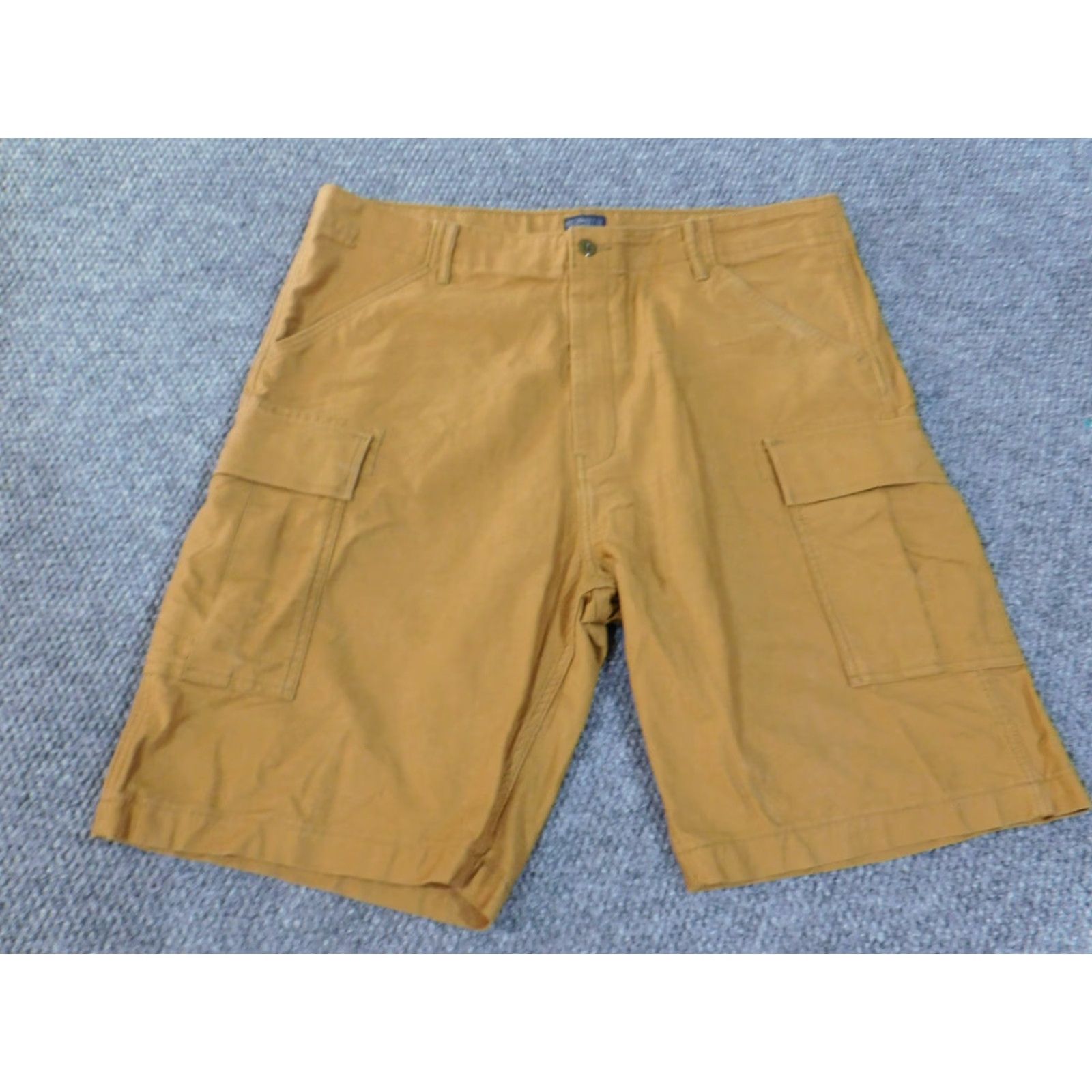 Levi's Levi's Cargo Shorts Mens 40 Brown Regular Classic Pockets Retro Vintage No Size US 40 / EU 56 - 4 Thumbnail