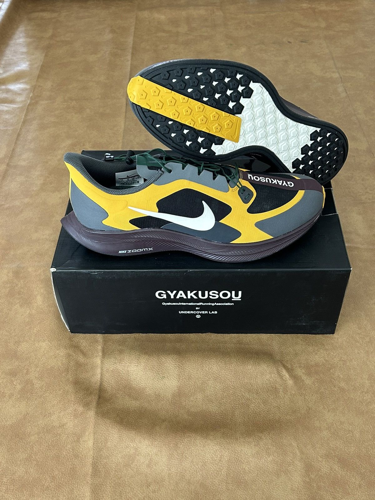 Nike Nike Gyakusou x Zoom Pegasus Turbo Gold Fir Grailed