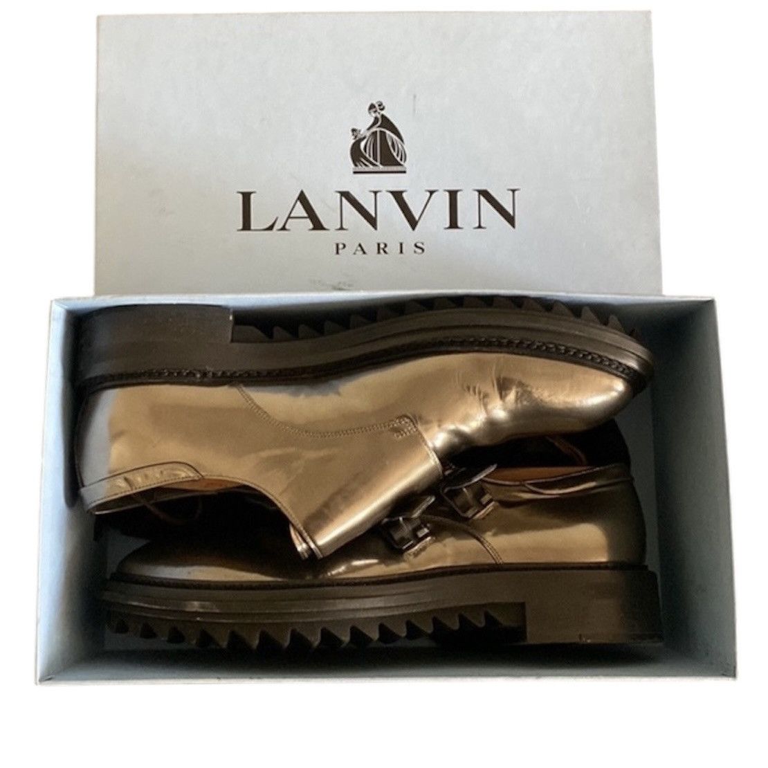 Lanvin Lanvin Double Monk Strap Size US 11 / EU 44 - 2 Thumbnail