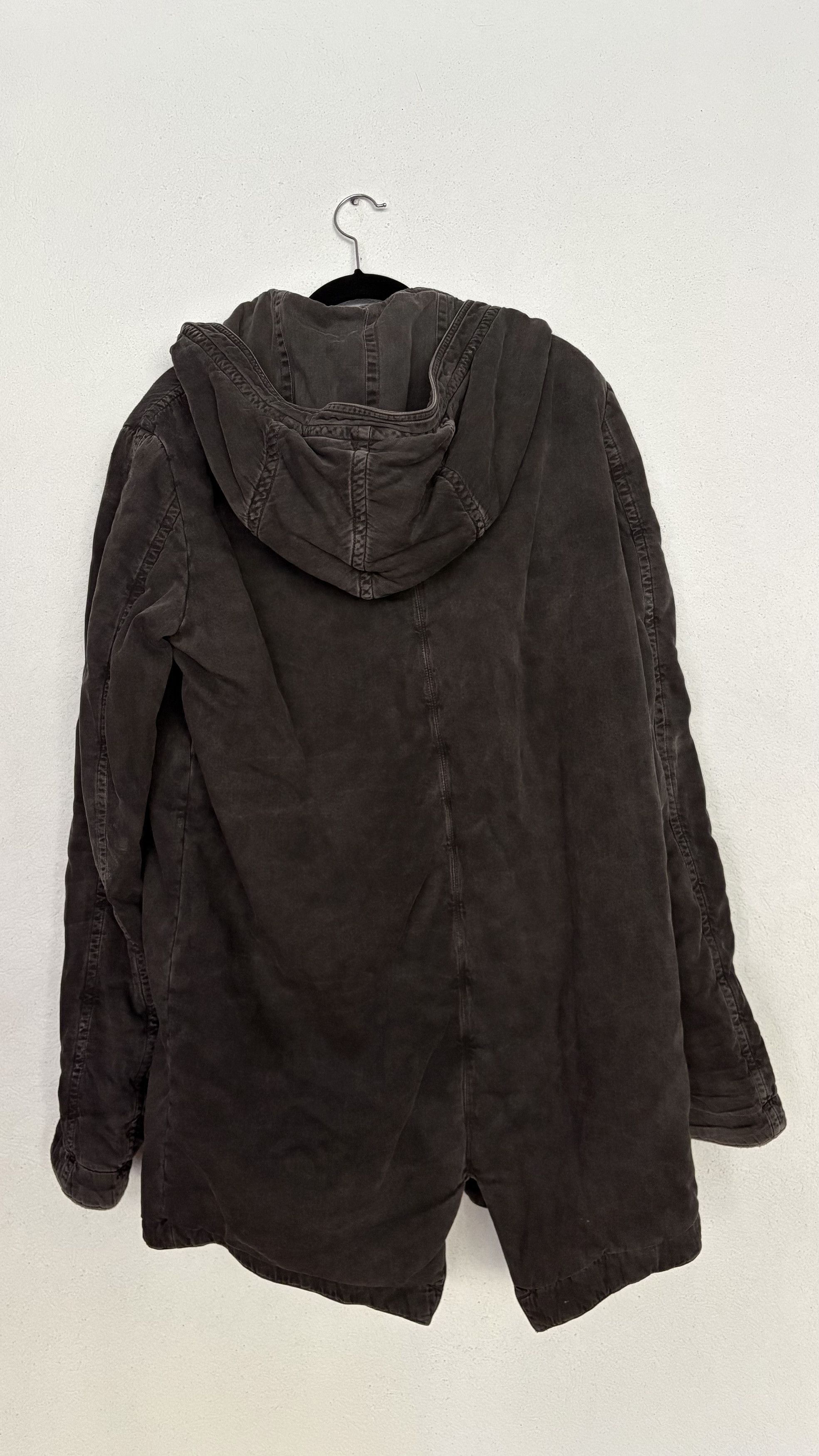 Julius JULIUS 7 AW2010 Archive Denim Hooded Coat – Manifesto Era Size US L / EU 52-54 / 3 - 4 Thumbnail