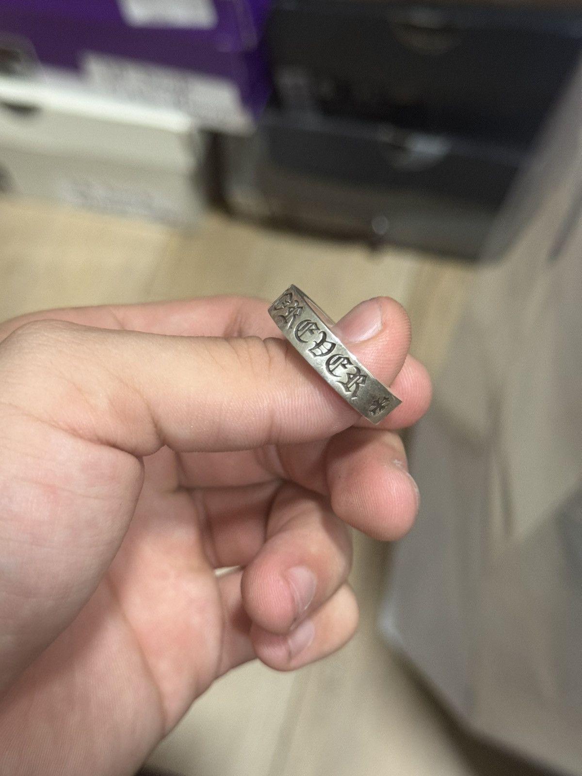 Chrome Hearts Chrome hearts silver spacer new mold SIZE 6.5 Size ONE SIZE - 2 Thumbnail