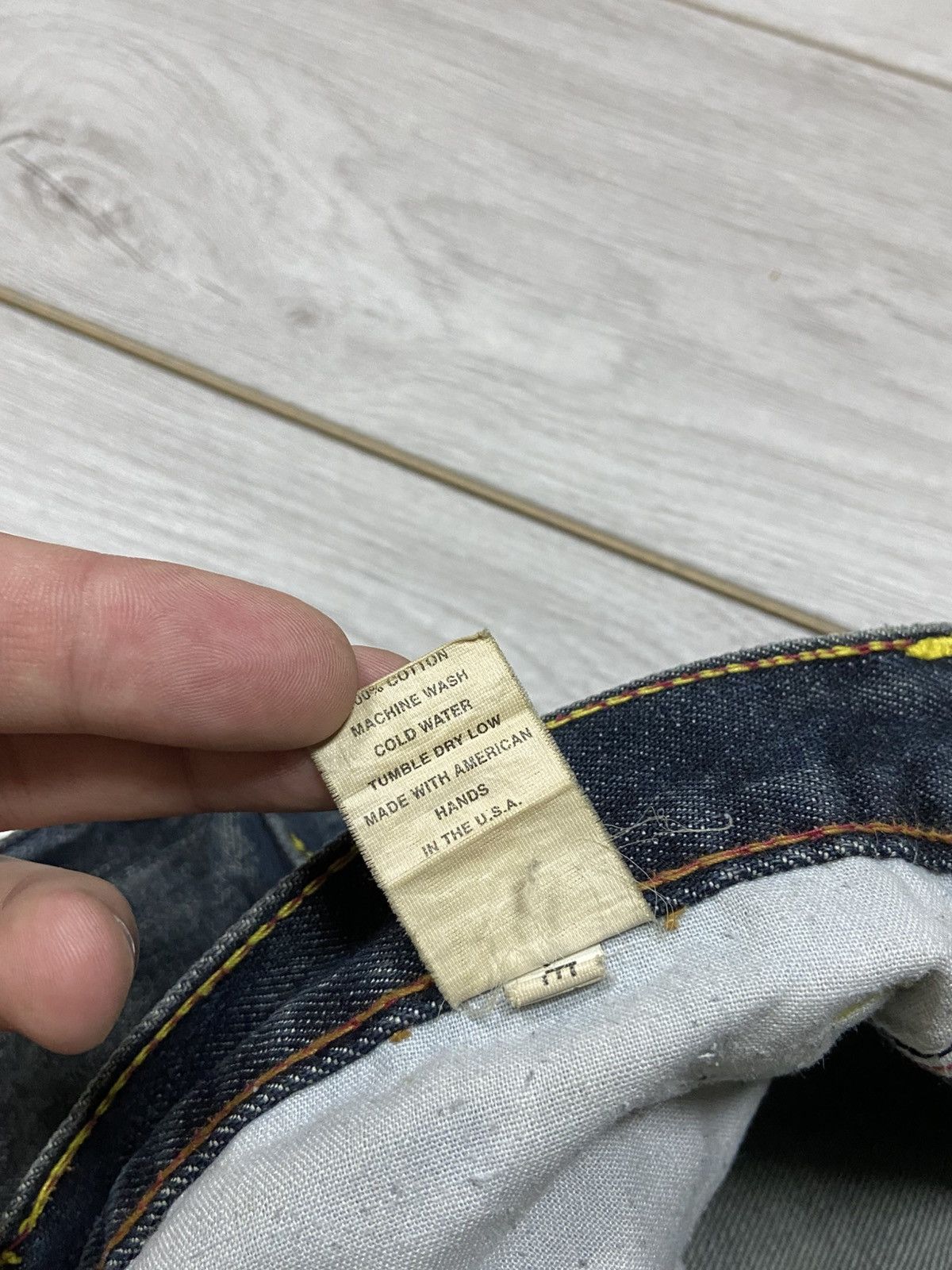 Von Dutch Von Dutch vintage jeans big logo spell out Size US 36 / EU 52 - 7 Thumbnail