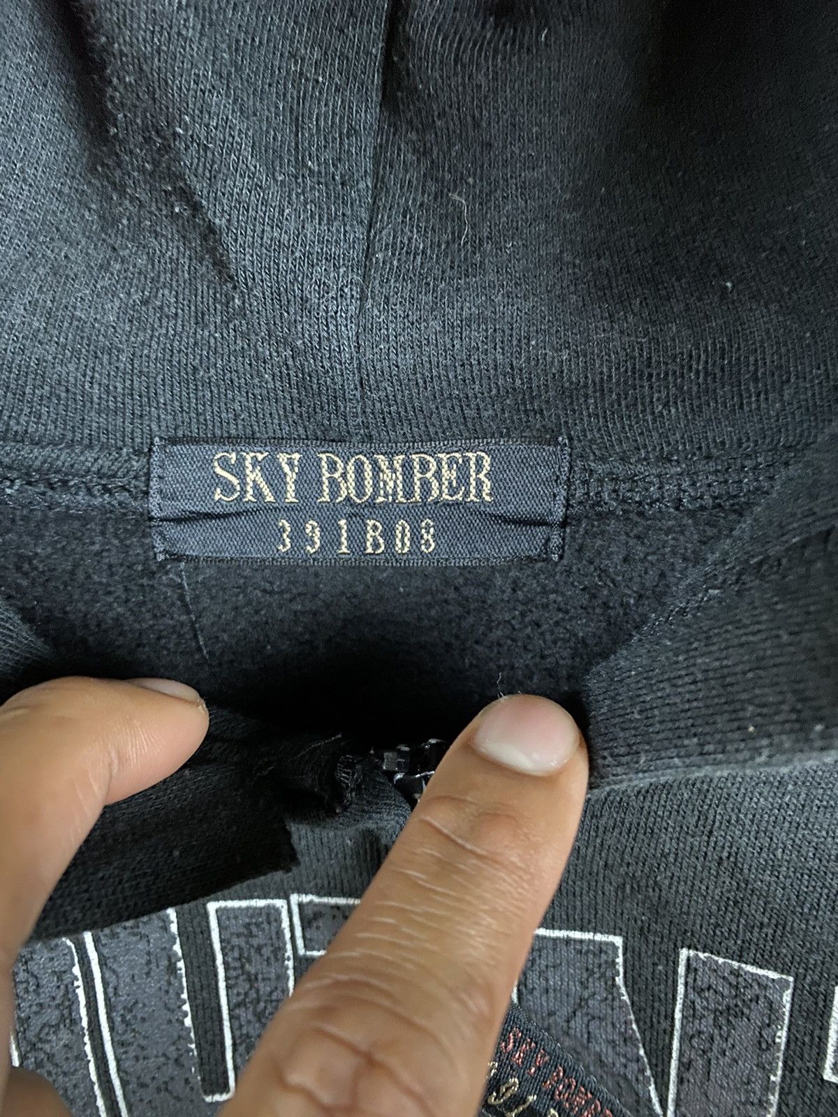 Vintage Vintage Sky Bomber Souvnir Zipper Hoodies Size US L / EU 52-54 / 3 - 9 Thumbnail